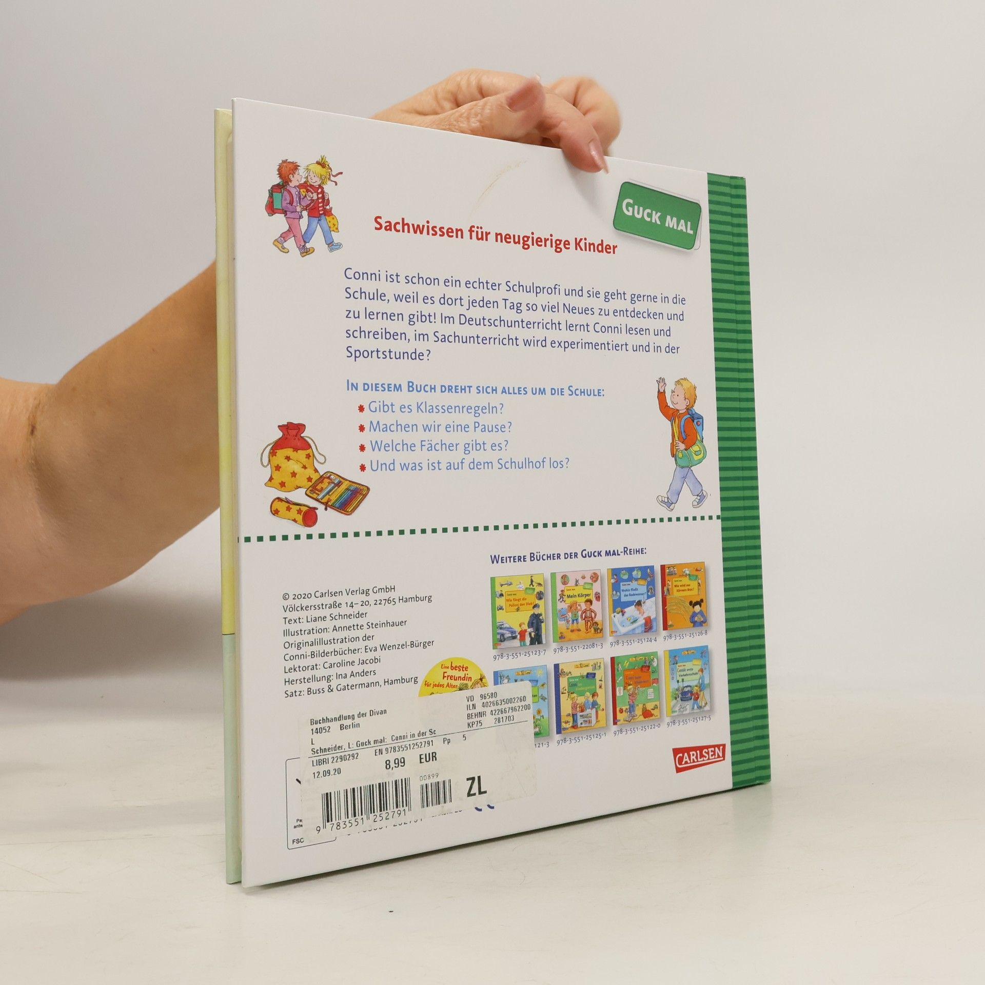 Liane Schneider Conni in der Schule / Guck mal Bd.12