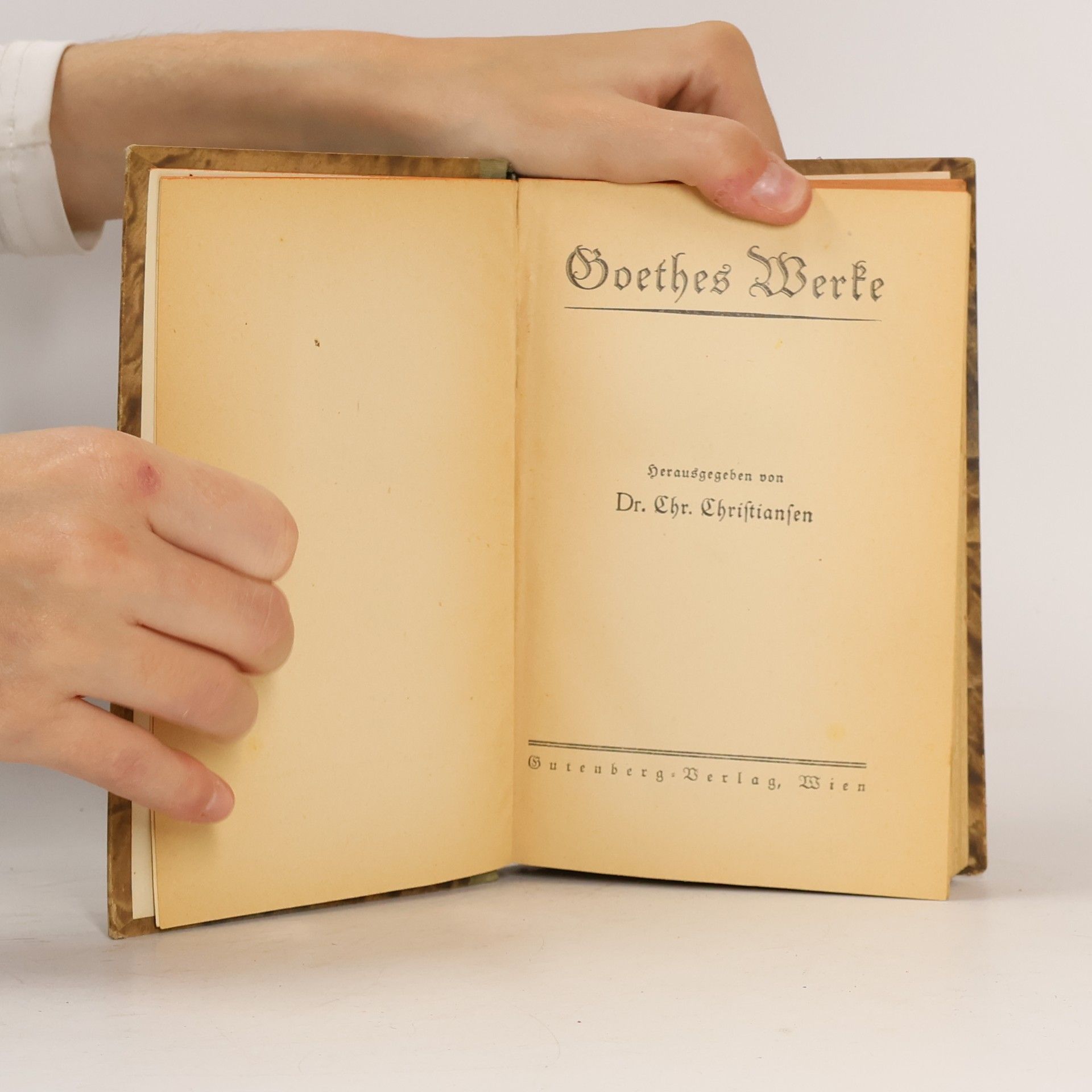 Johann Wolfgang von Goethe Goethes Werke