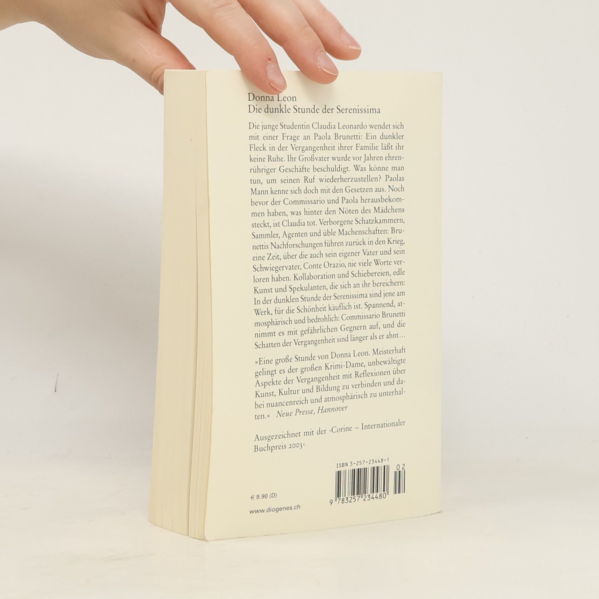 Donna Leon Die dunkle Stunde der Serenissima