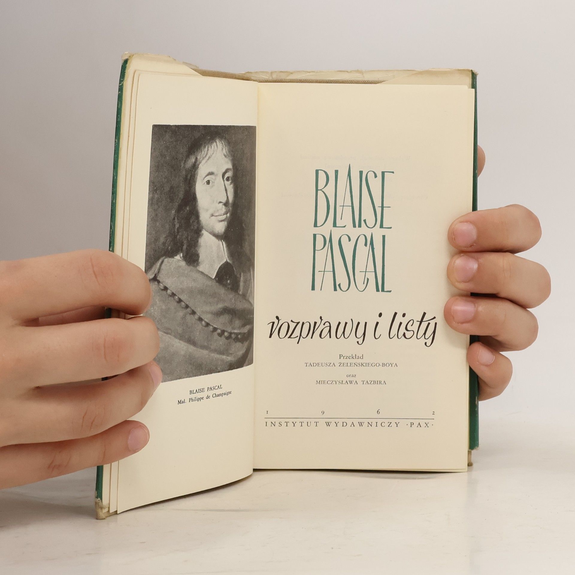 Blaise Pascal Rozprawy i listy