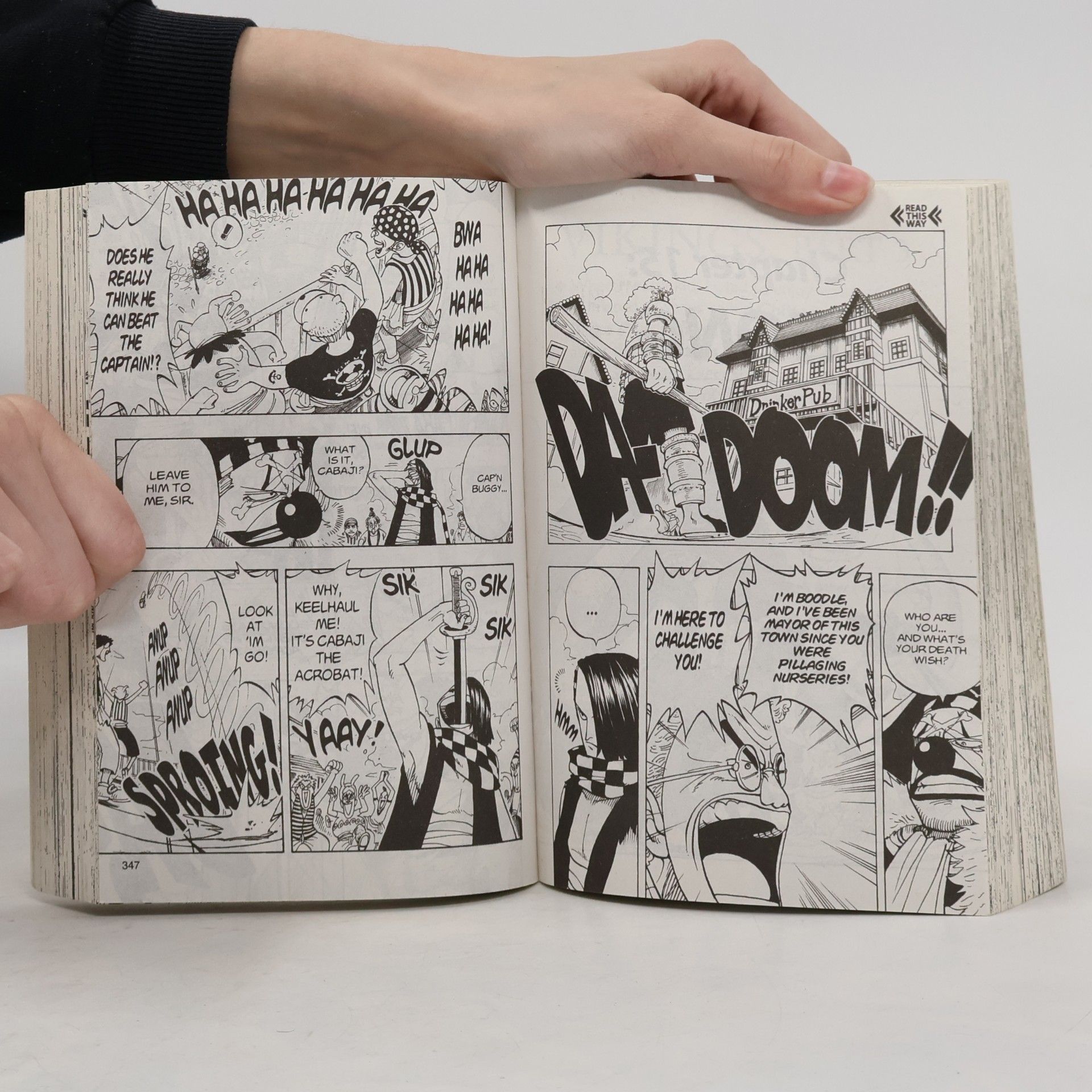 Eiichiro Oda One Piece. East Blue Vol. 1, 2, 3 (tři díly v jednom svazku)