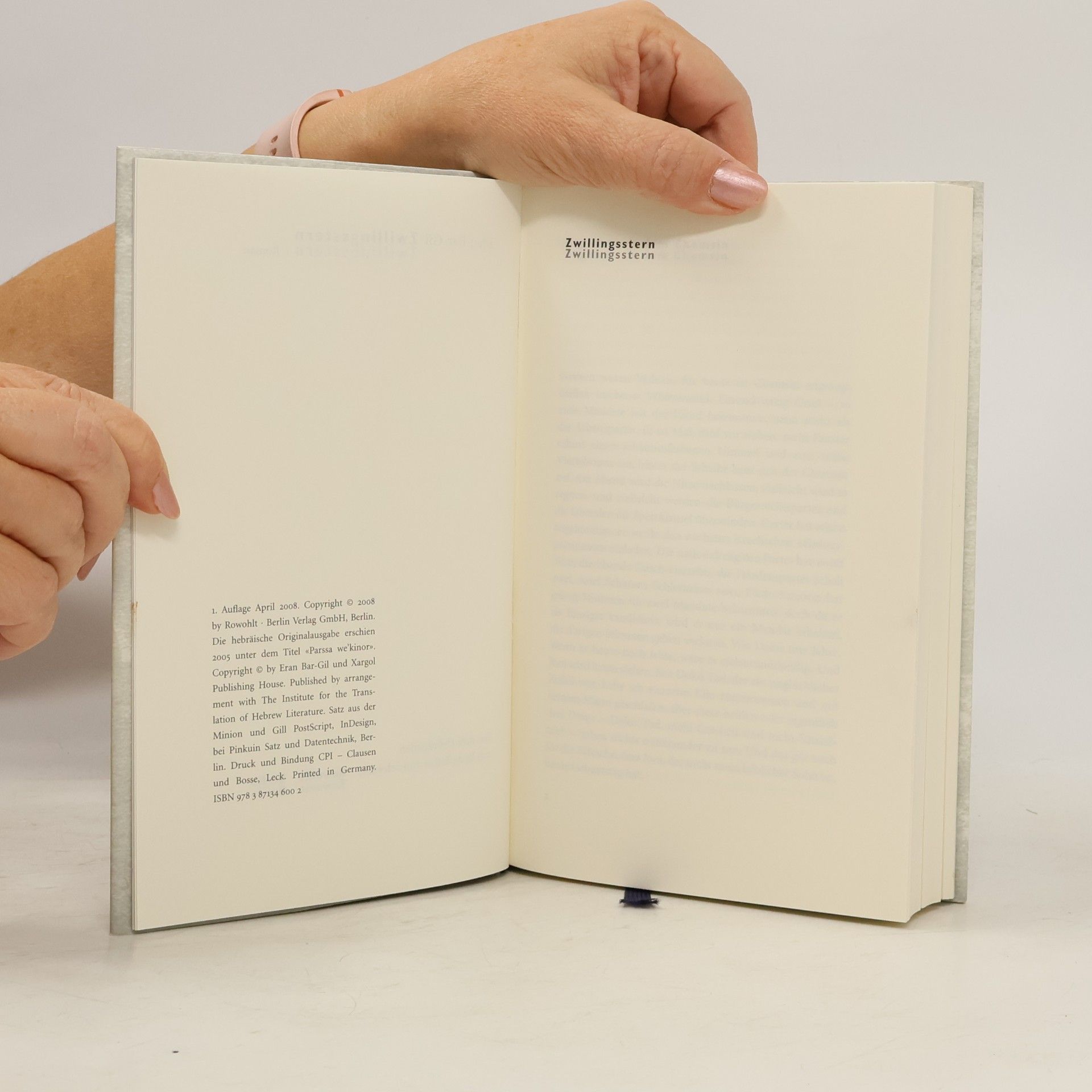Eran Bar–Gil Zwillingsstern