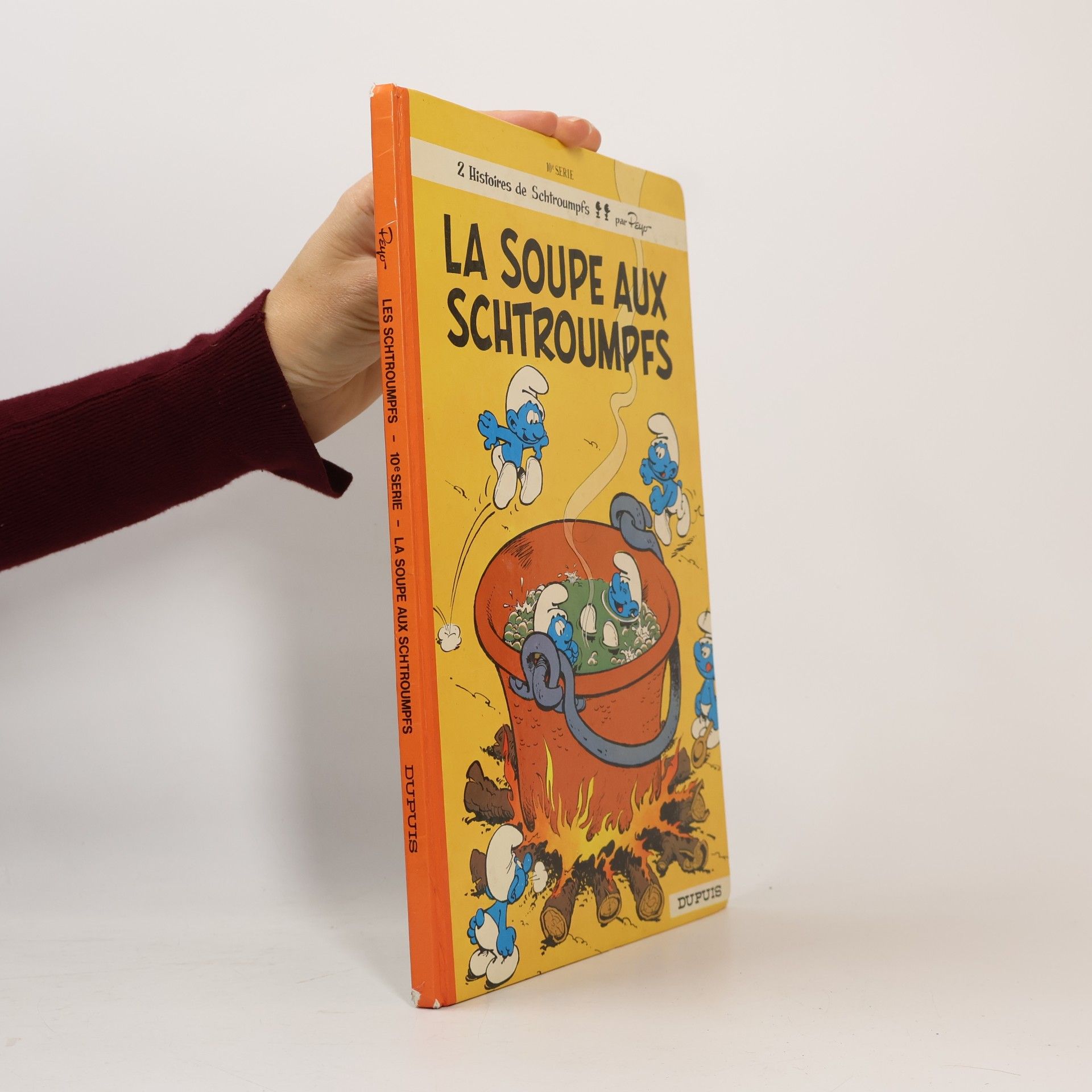 Yvan Delporte La Soupe aux Schtroumpfs
