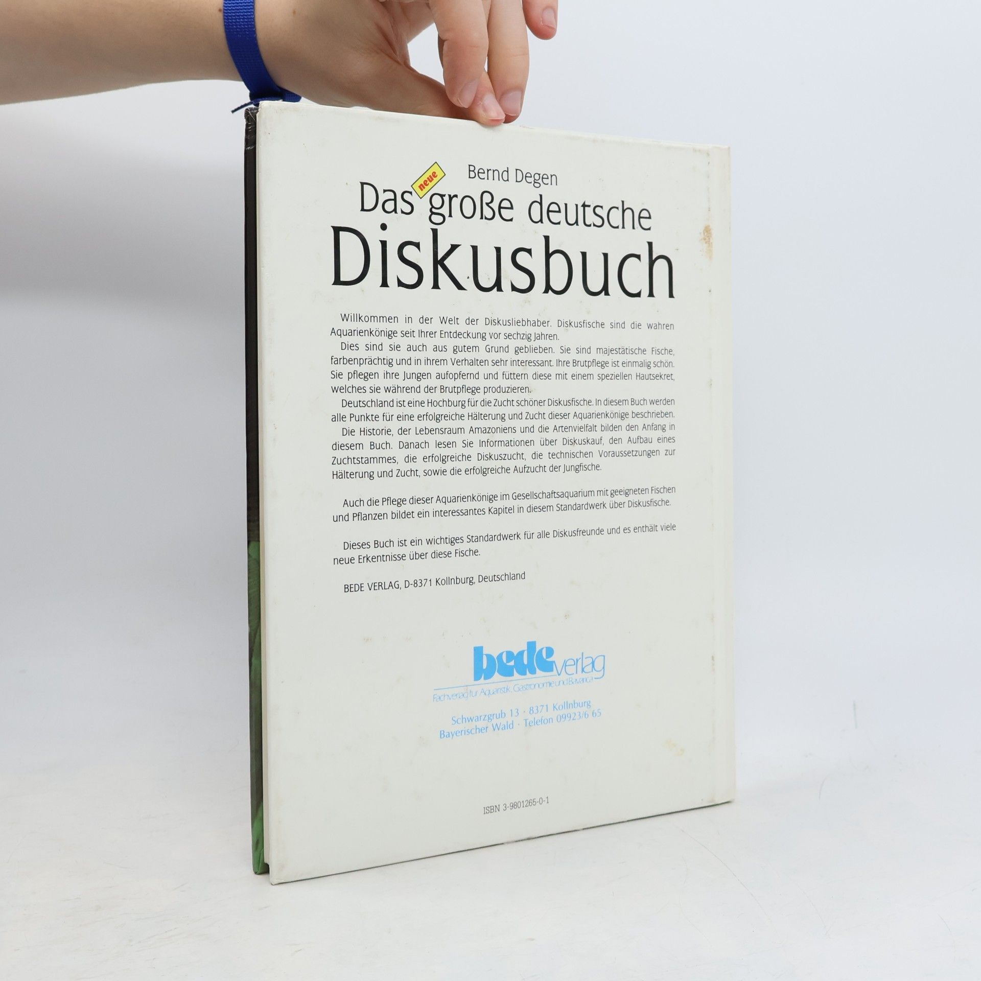 Bernd Degen Das große deutsche Diskusbuch
