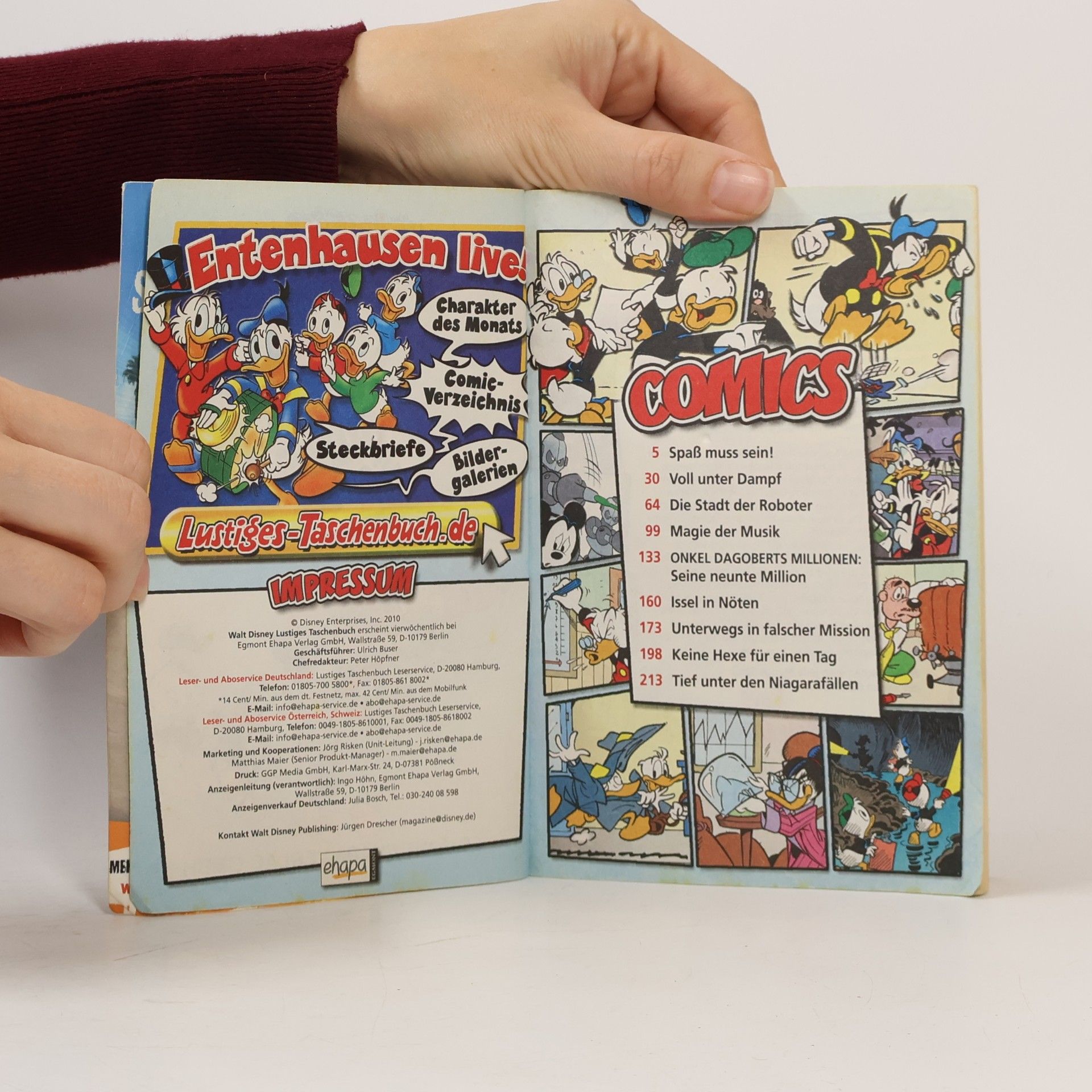 Walt Disney Lustiges Taschenbuch 407. Spass muss sein!