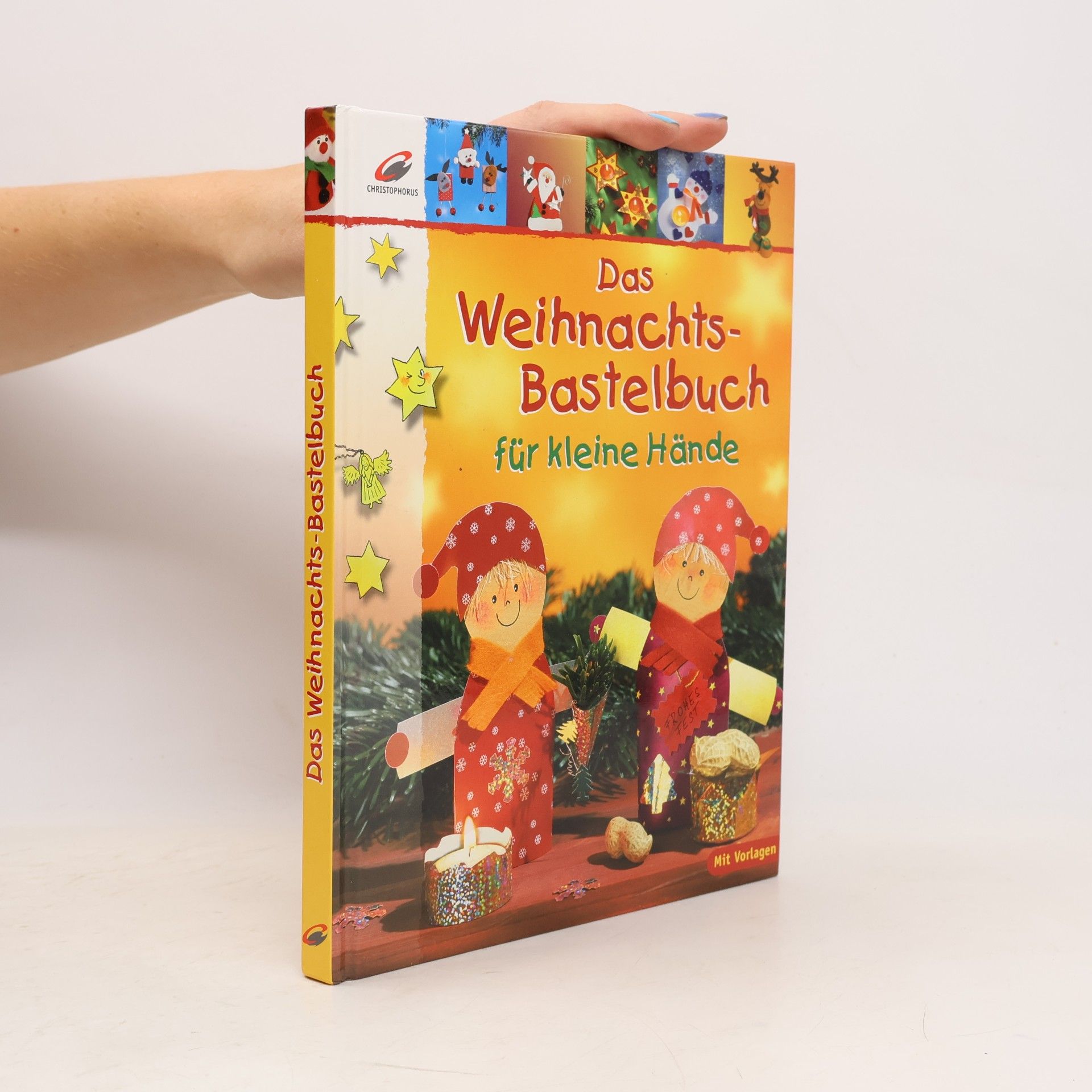 Das Weihnachts-Bastelbuch für kleine Hände