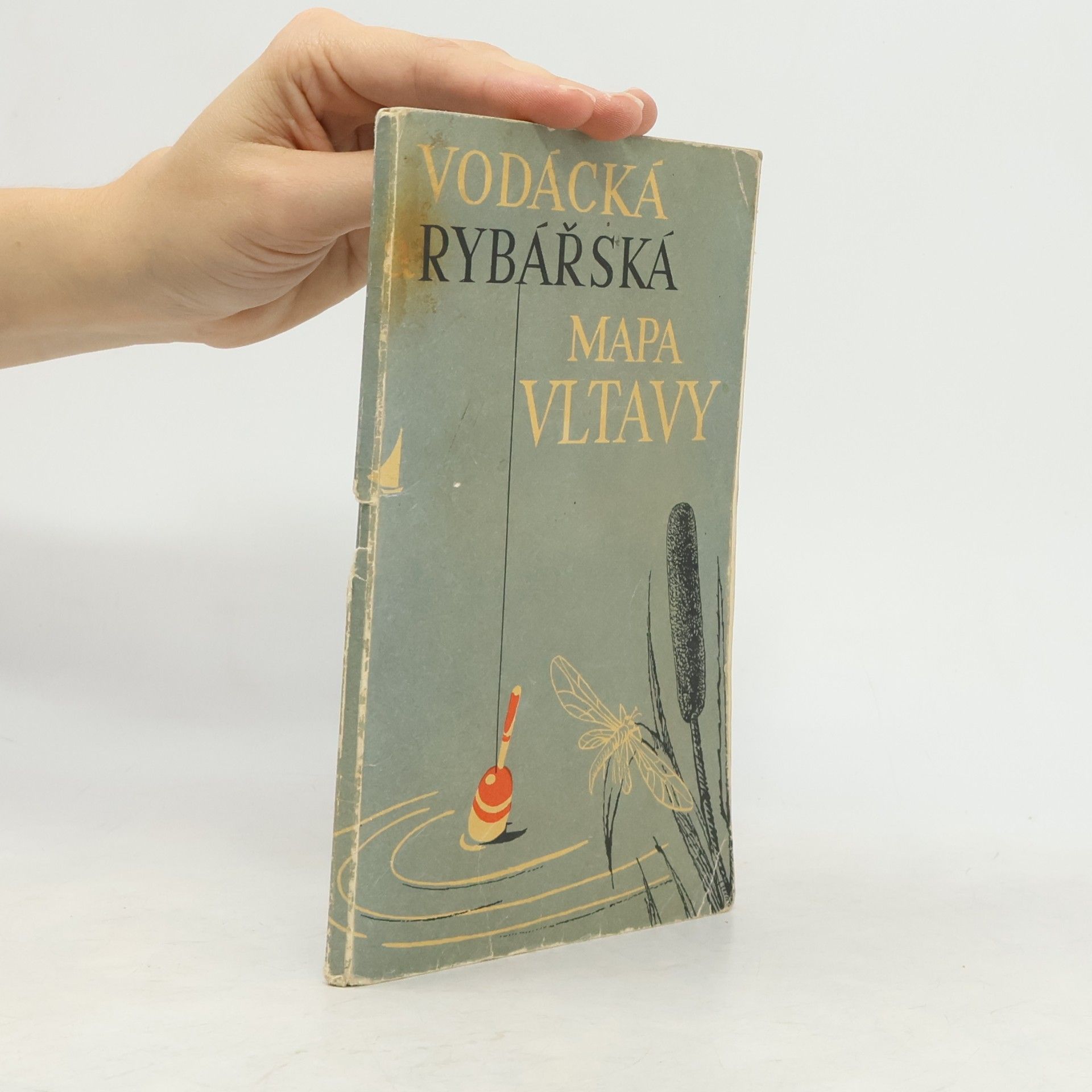 Vodácká a rybářská mapa Vltavy