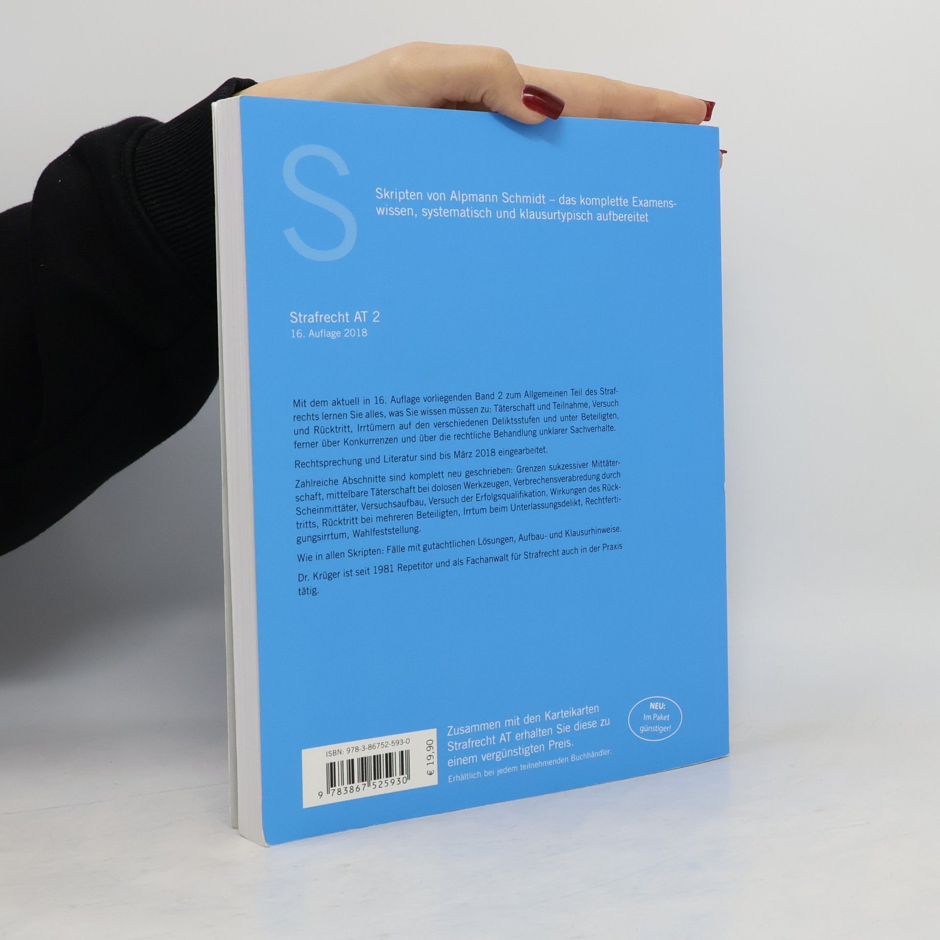 Rolf Krüger Skripten - 2: Strafrecht AT