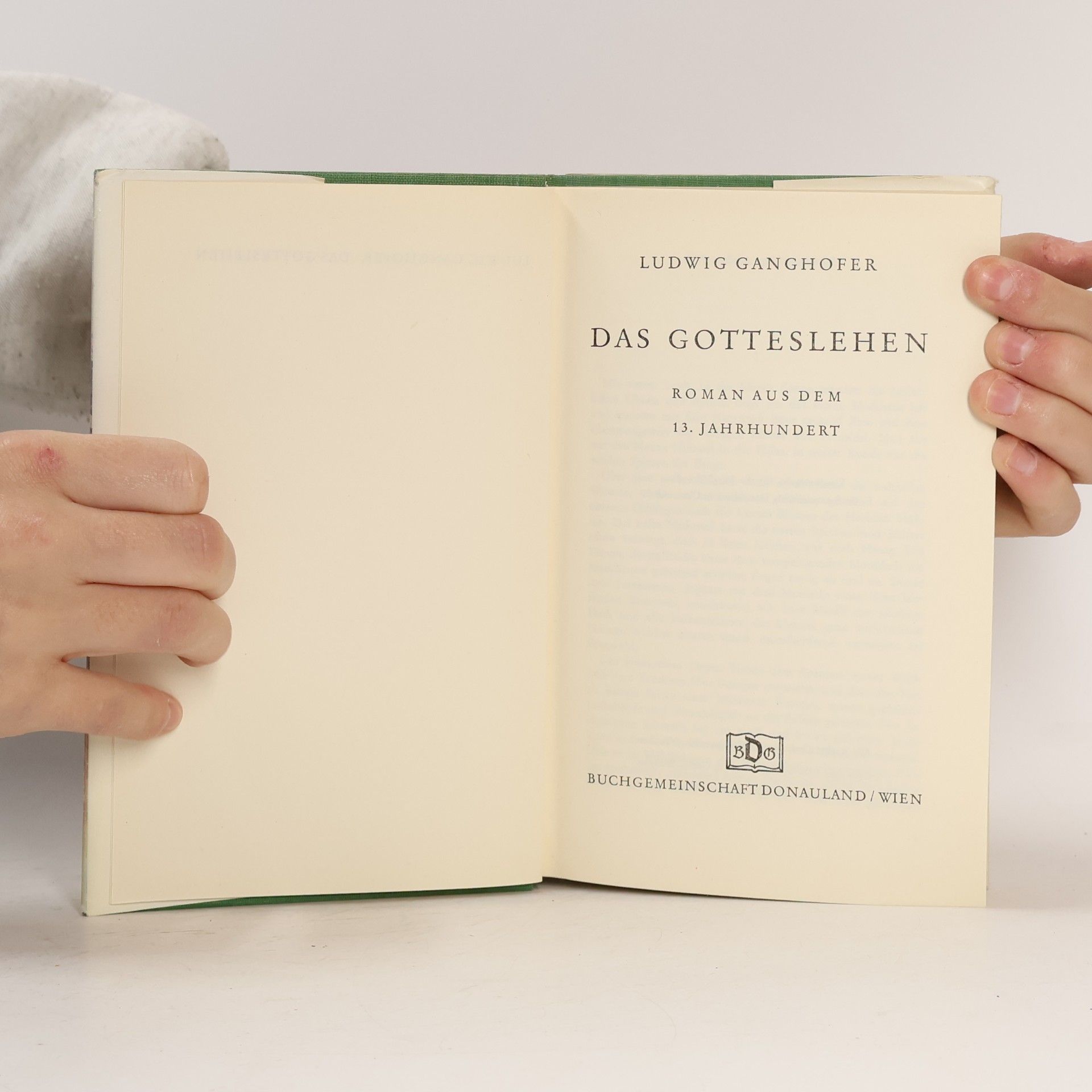 Ludwig Ganghofer Das Gotteslehen