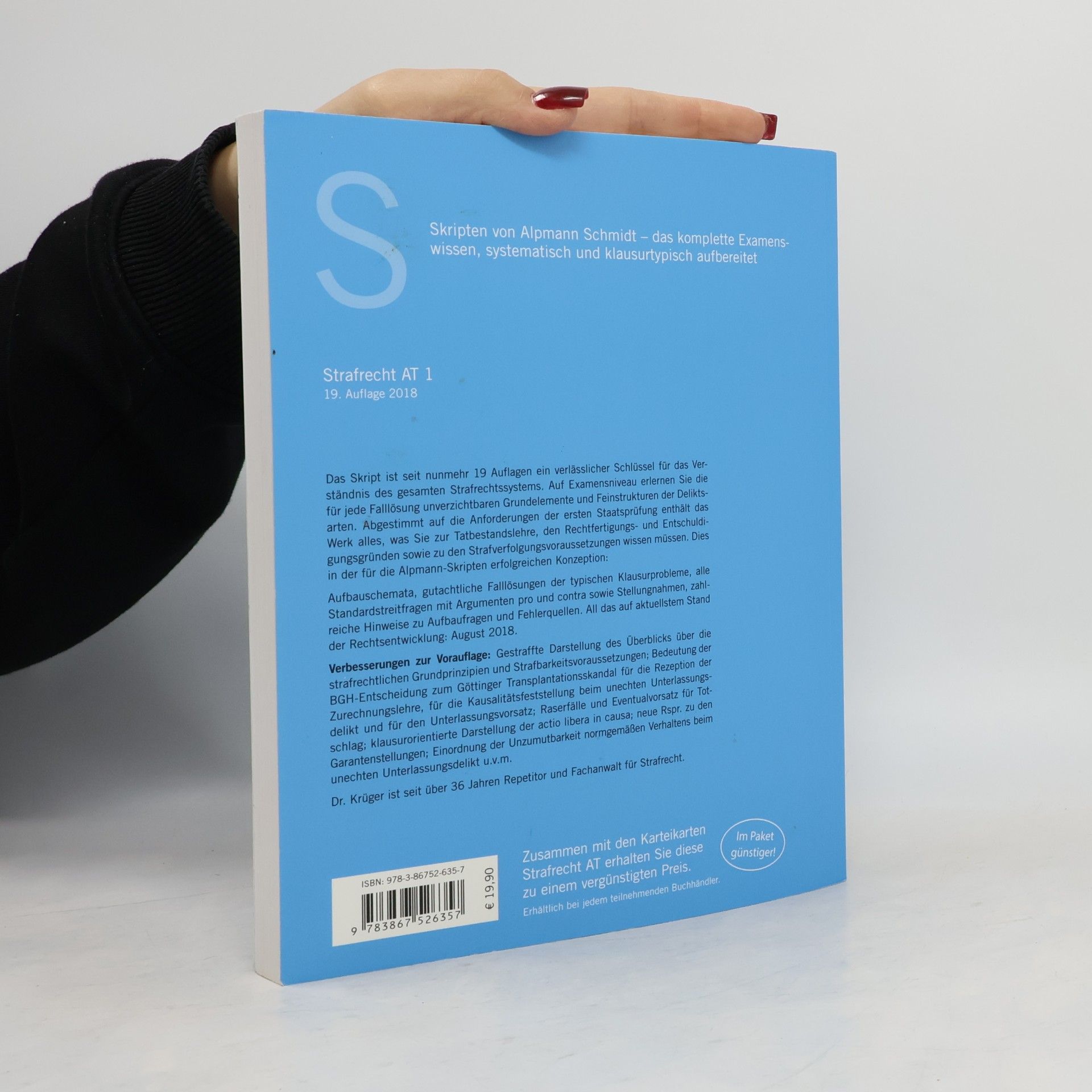 Rolf Krüger Skripten - 1: Strafrecht - AT 1