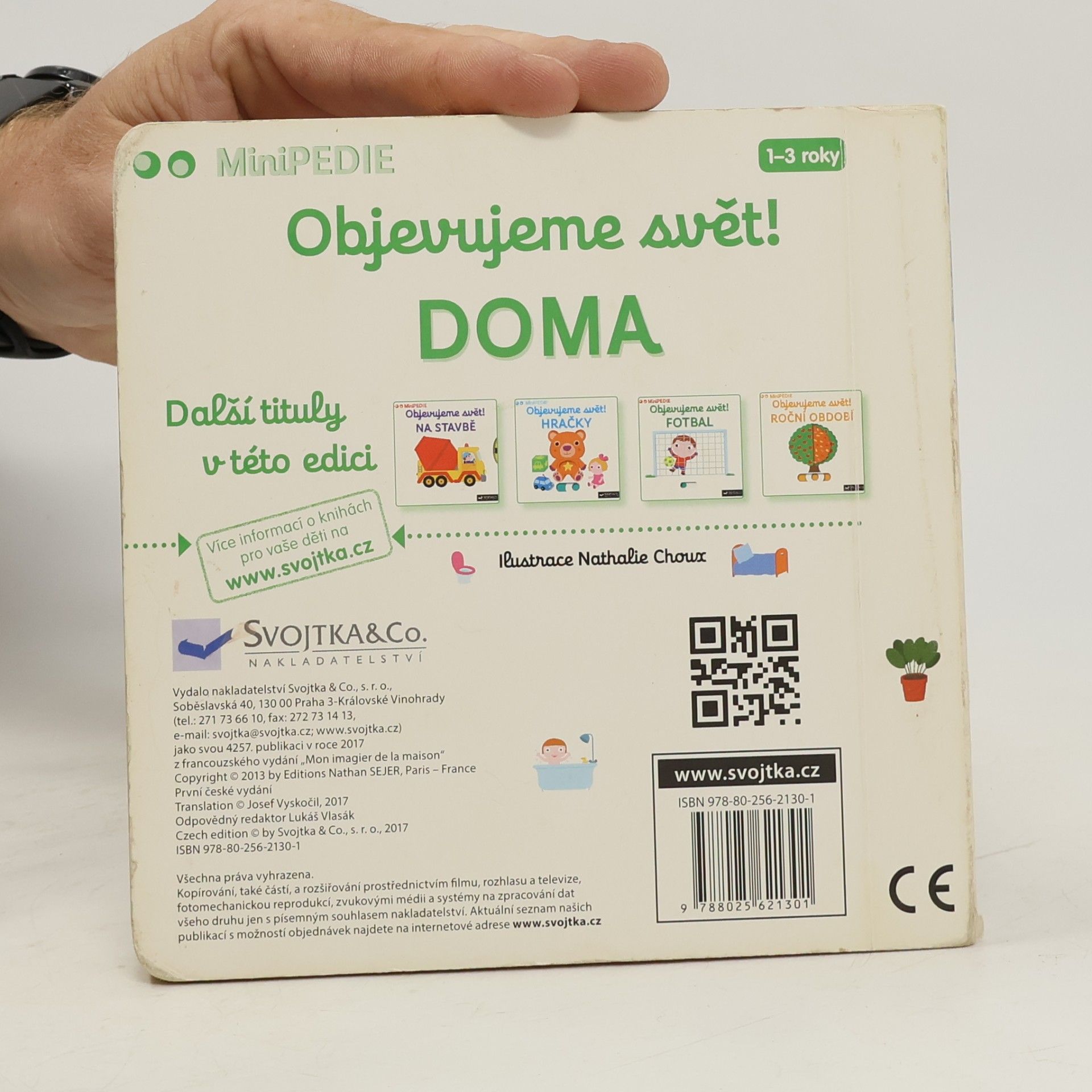 Nathalie Choux Objevujeme svět! Doma