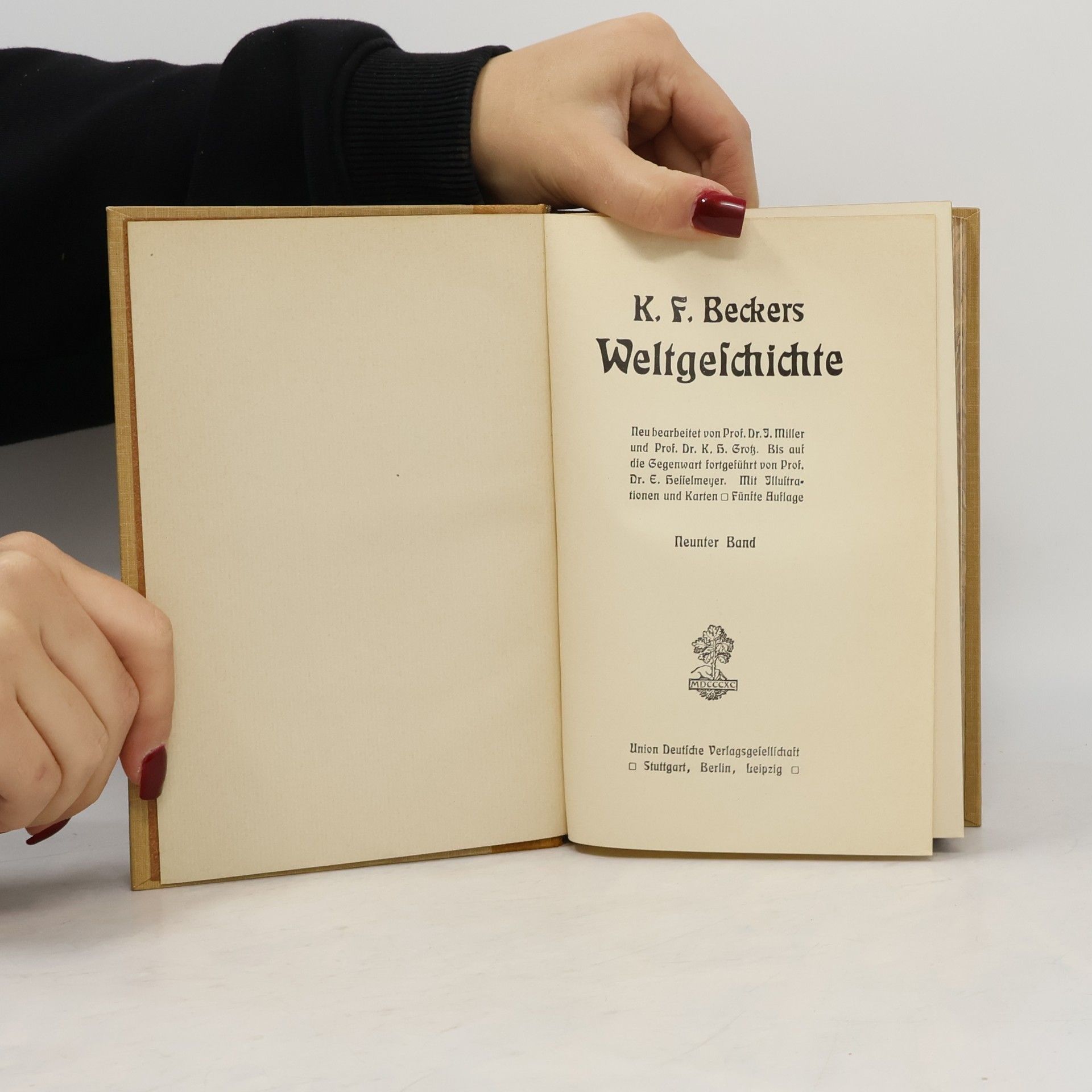 Karl Friedrich Becker K. F. Beckers Weltgeschichte 9