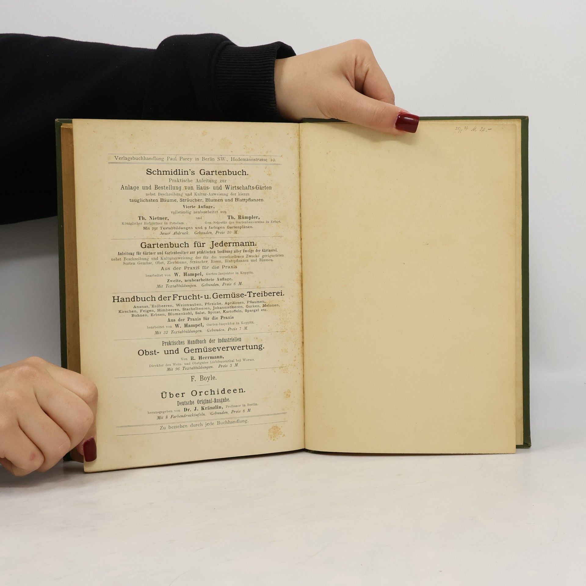 Th Rümpler Handbuch der Obstkultur