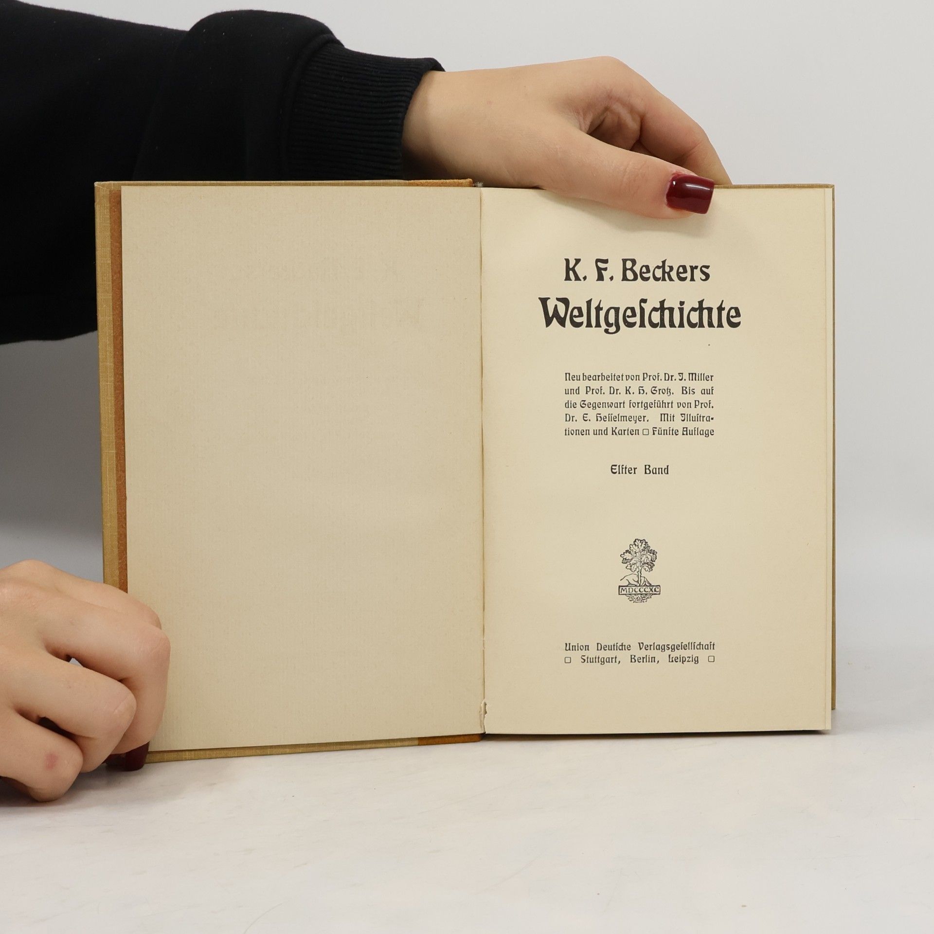 Karl Friedrich Becker Beckers Weltgeschichte 1.