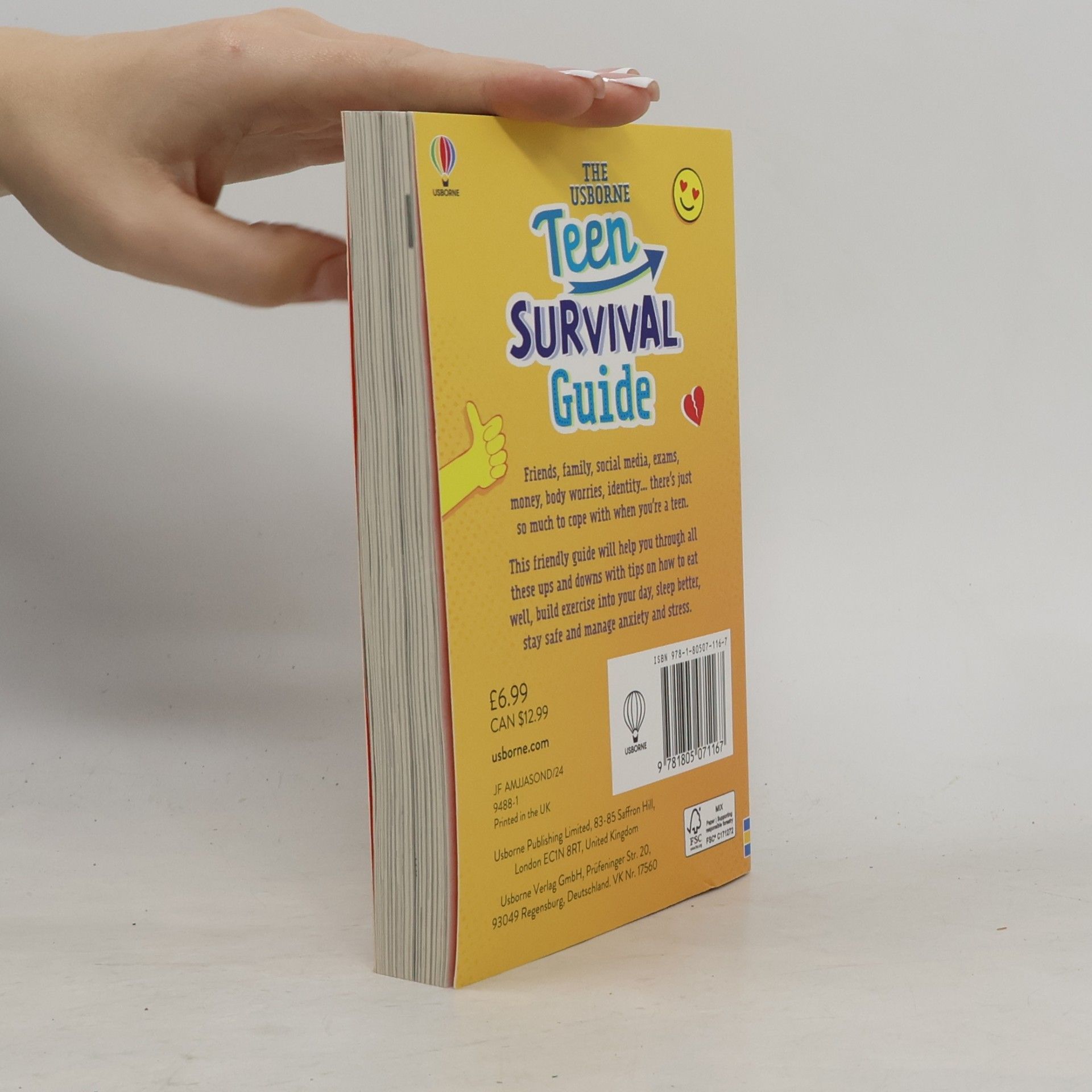 Caroline Young The Usborne Teen Survival Guide