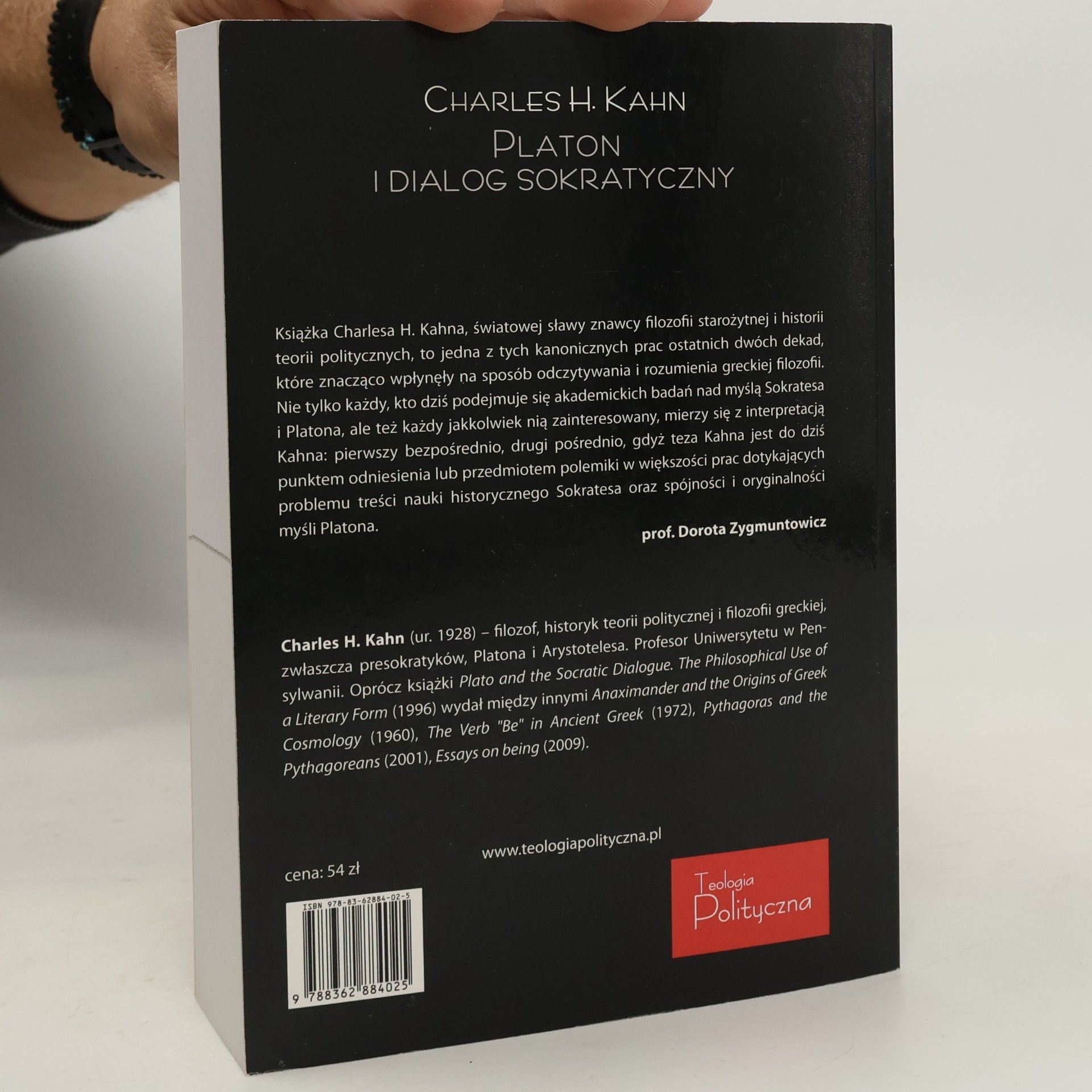 Charles H. Kahn Platon i dialog sokratyczny