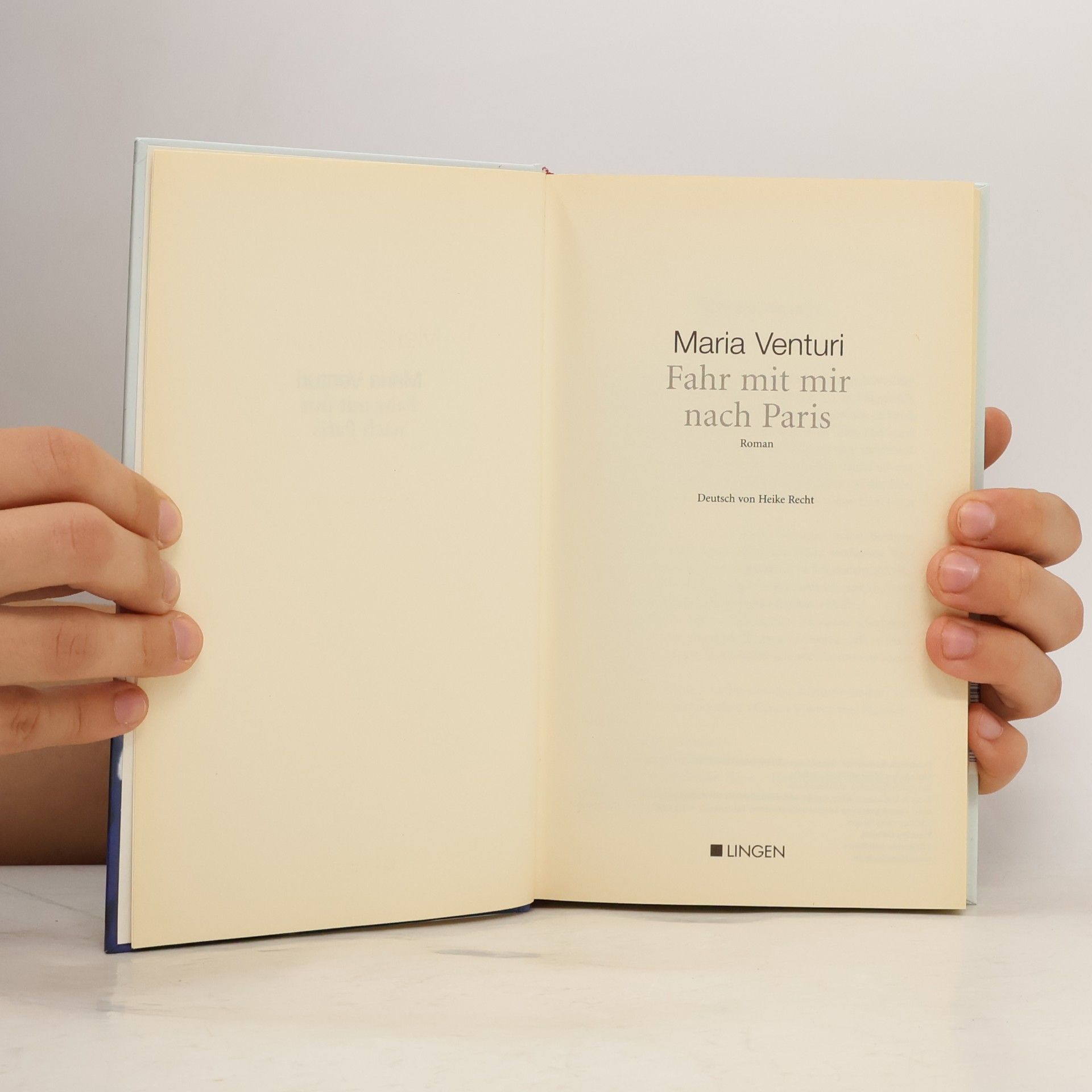 Maria Venturi Fahr mit mir nach Paris