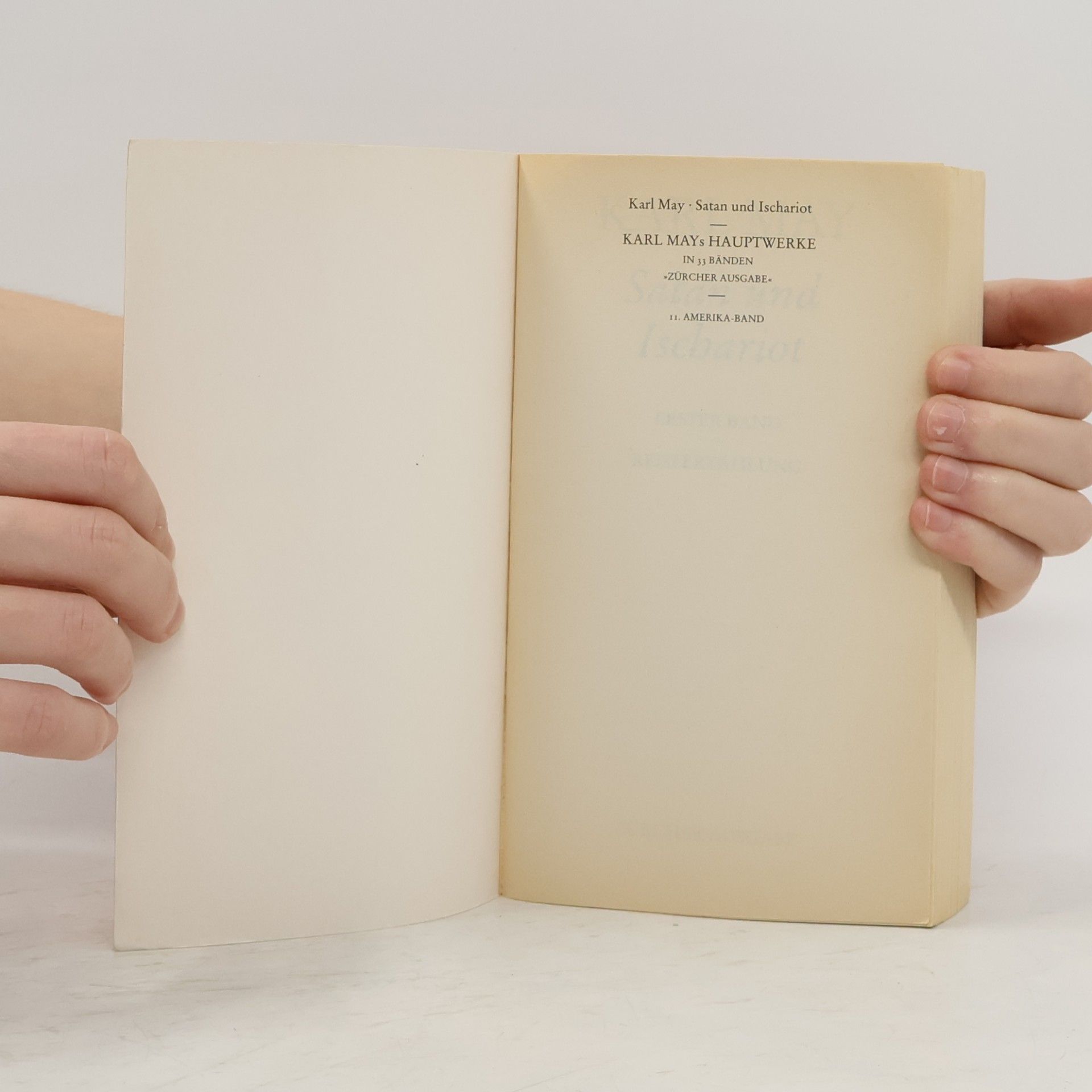 Karl May Satan und Ischariot I
