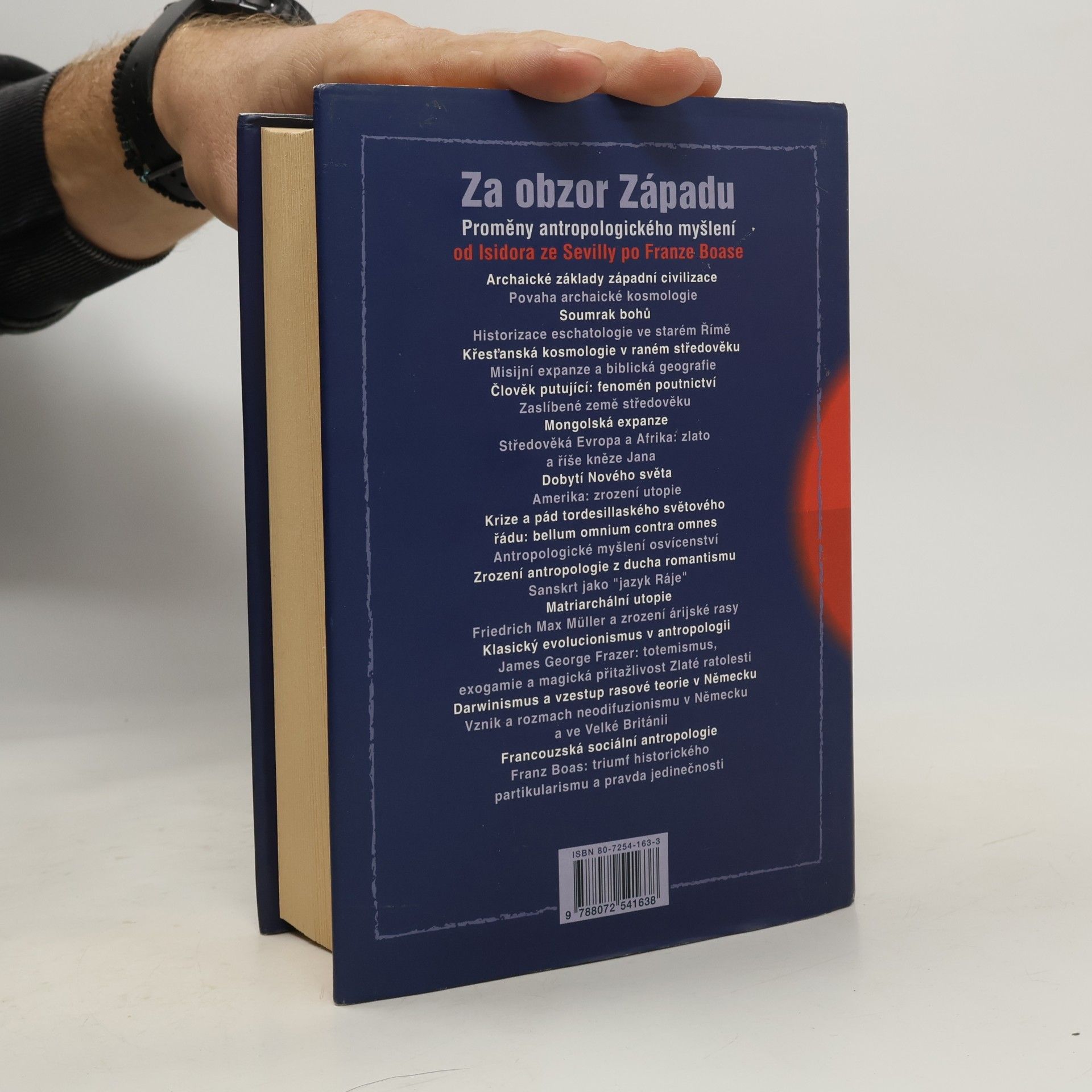 Ivo T. Budil Za obzor Západu. Proměny antropologického myšlení od Isidora ze Sevilly po Franze Boase