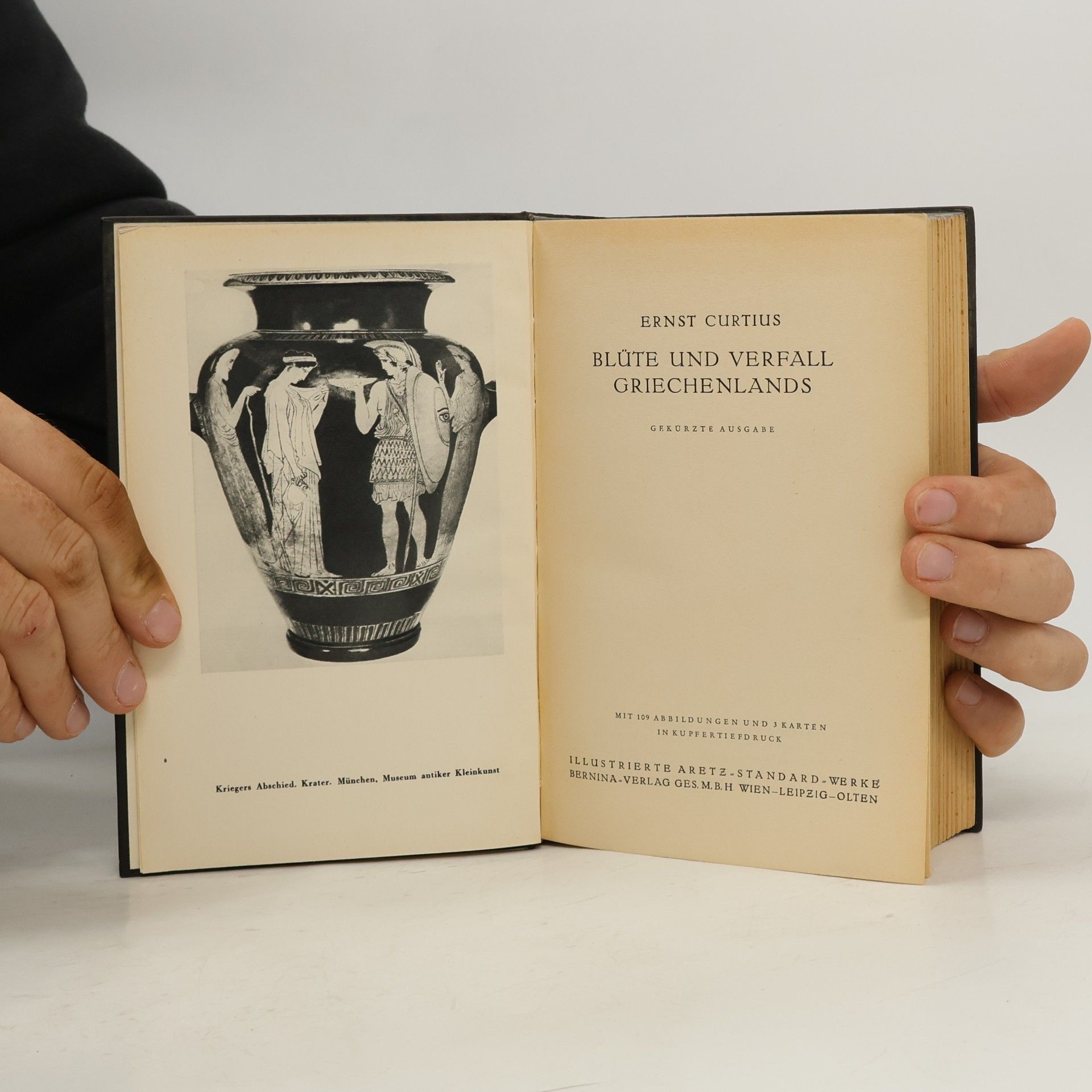 Ernst Curtius Blüte und Verfall Griechenlands