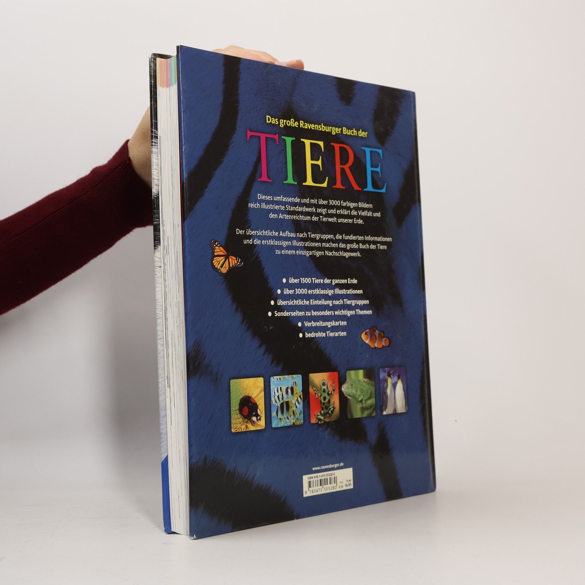 Autorenkollektiv Das Grosse Ravensburger Buch der Tiere Alle Tierarten der Erde in über 3000 farbigen Abbildungen