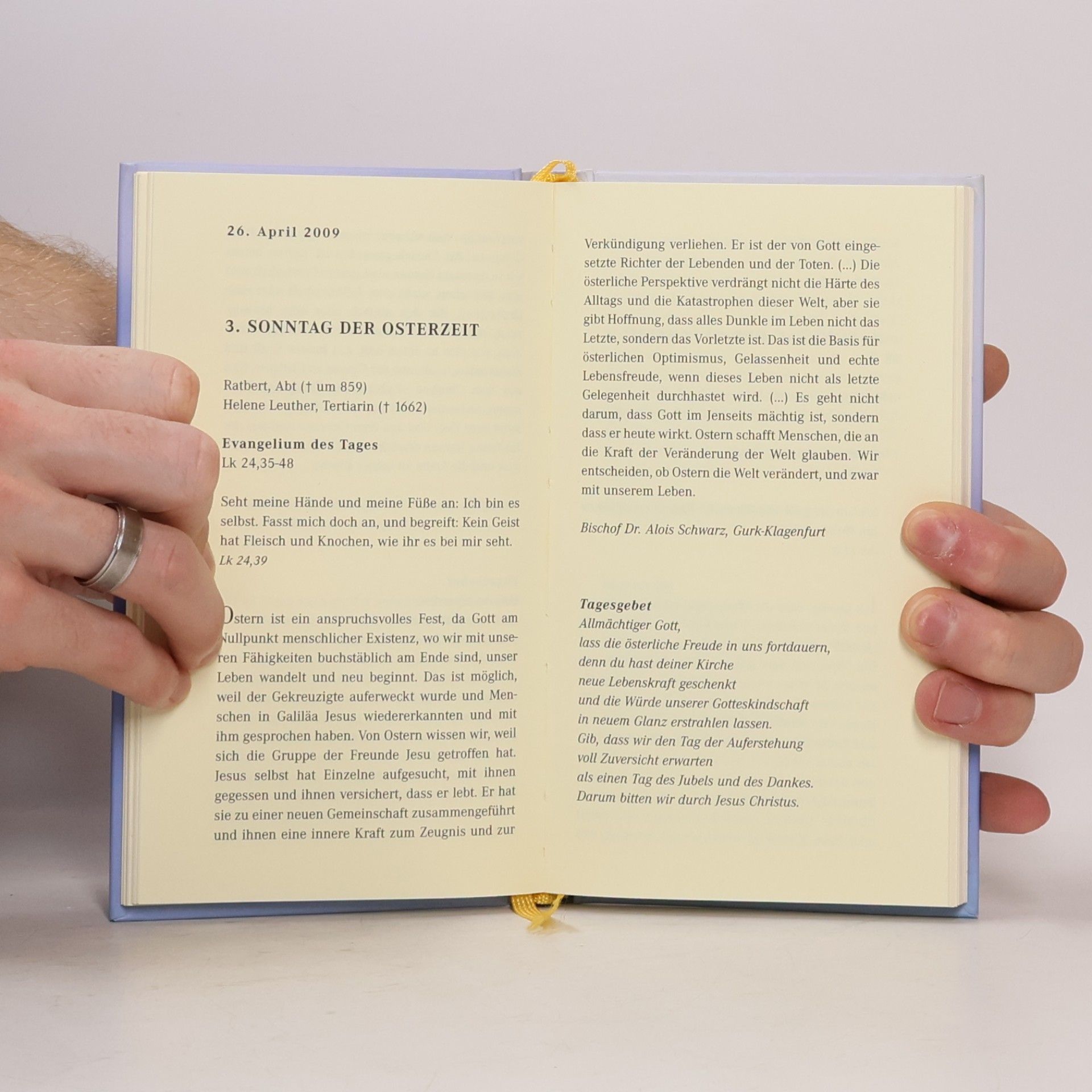 Benedikt XVI. Mit der Bibel leben 2009: Gedanken und Gebete zu den Sonntagsevangelien