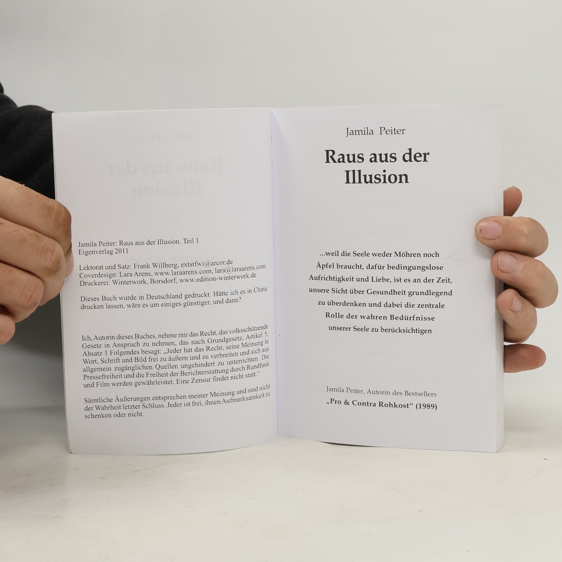 Jamila Peiter Raus aus der Illusion