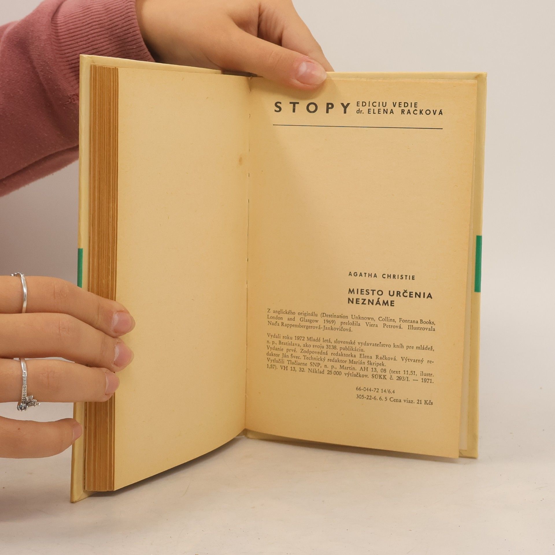Agatha Christie Miesto určenia neznáme