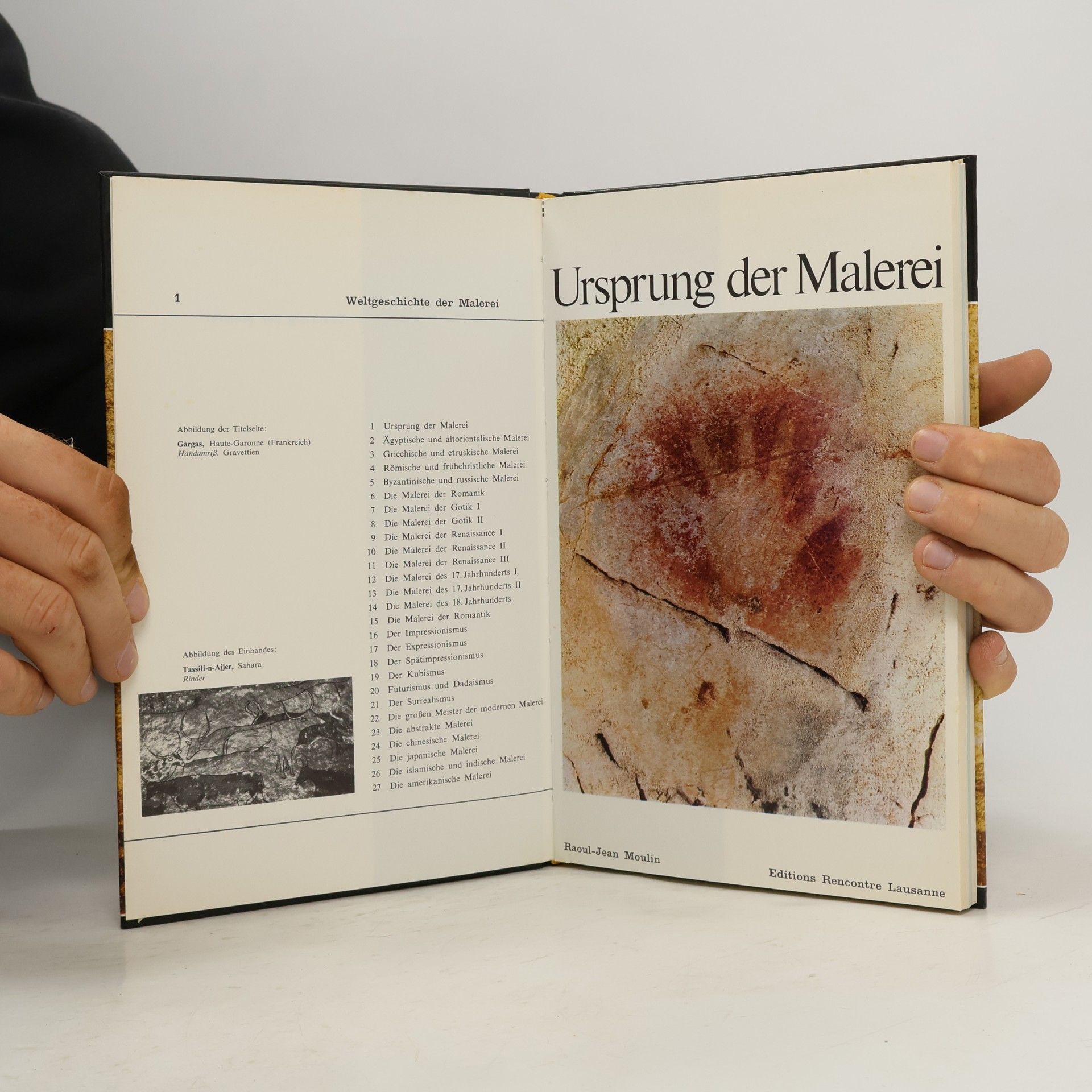 Raoul Jean Moulin Ursprung der Malerei 1