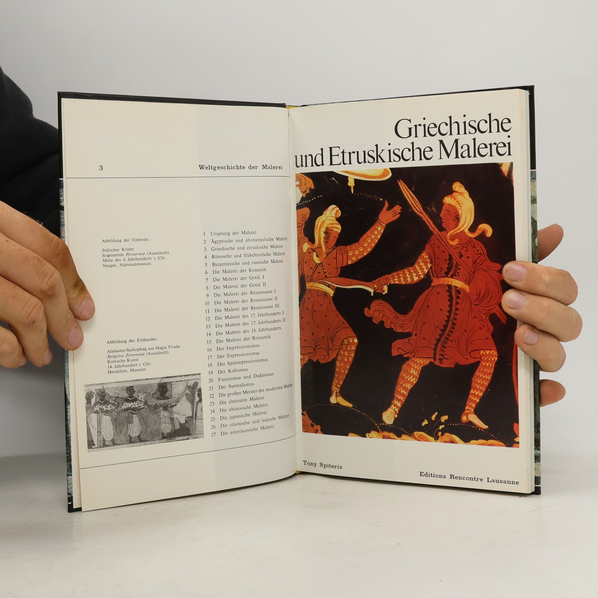 Tony Spiteris Griechische und etruskische Malerei