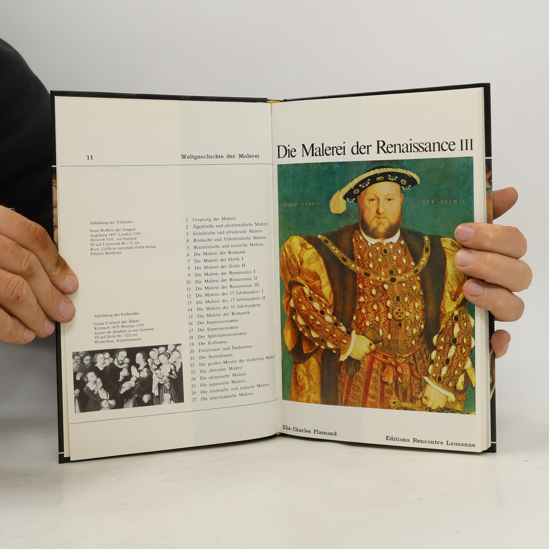 Elie-Charles Flamand Die Malerei der Renaissance III. 11