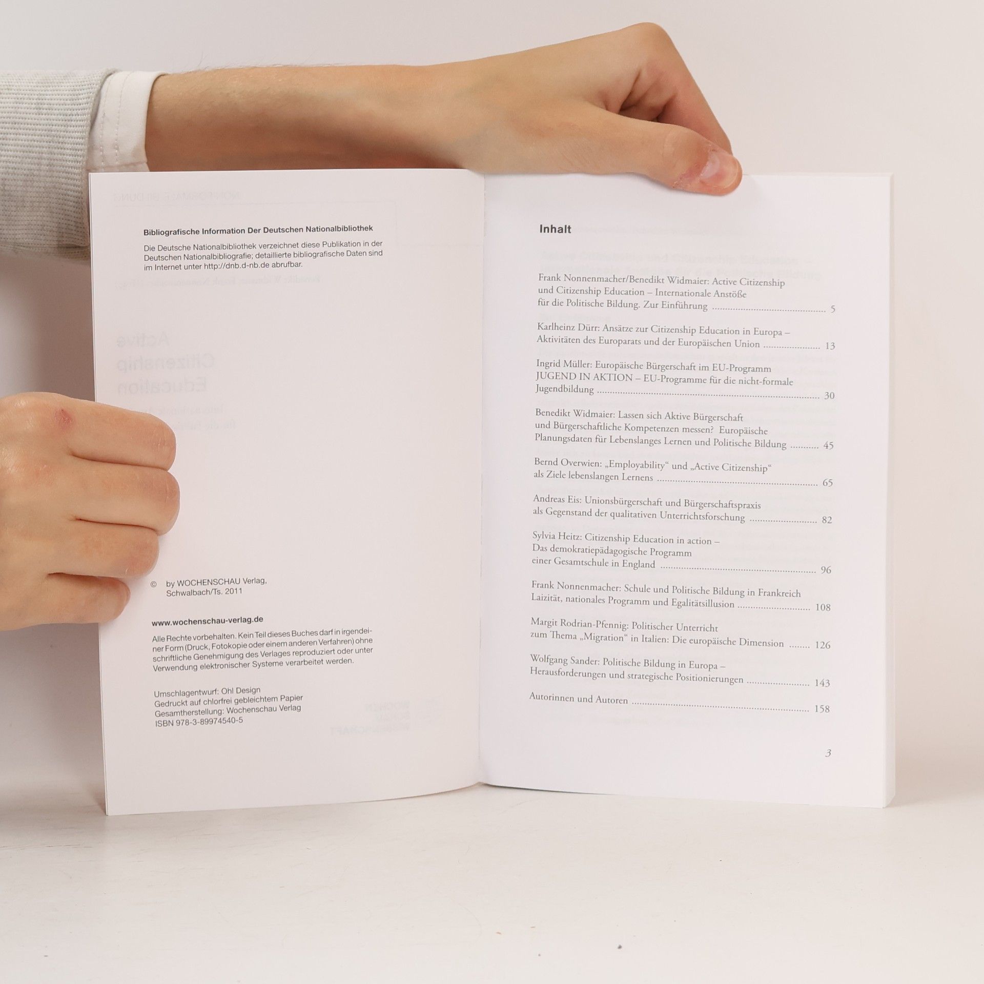 Benedikt Widmaier Non-Formale Bildung: Active Citizenship Education