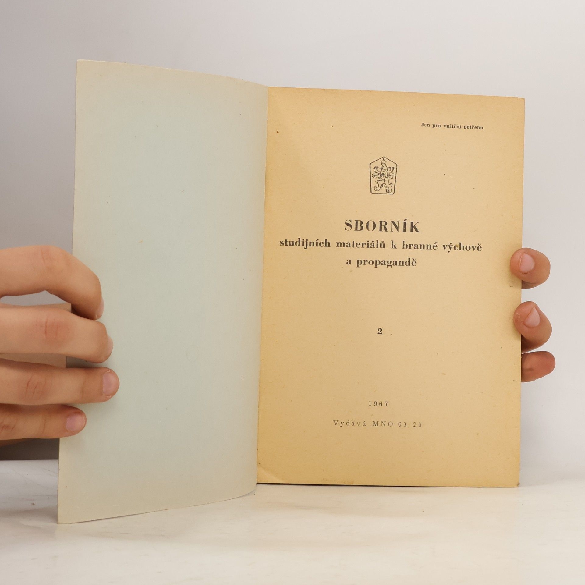 Autorenkollektiv Sborník studijních materiálů k branné výchově a propagandě 2