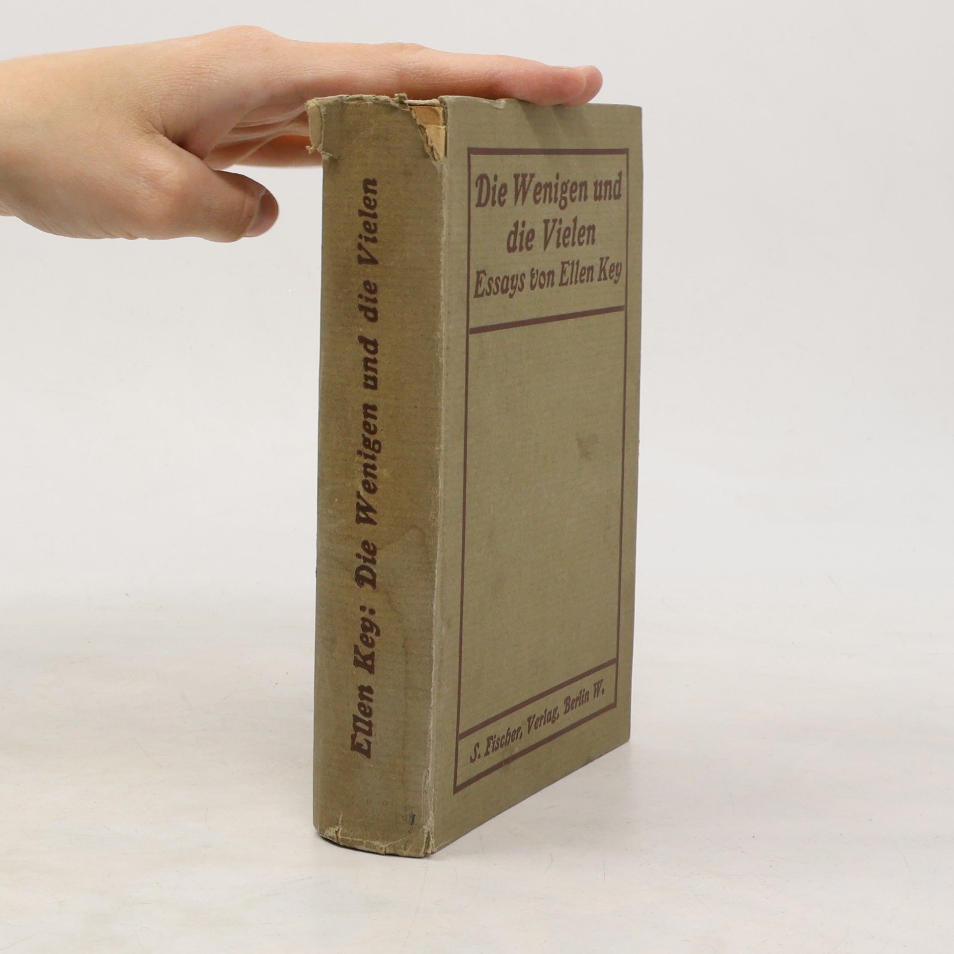 Ellen Key Die Wenigen und die Vielen