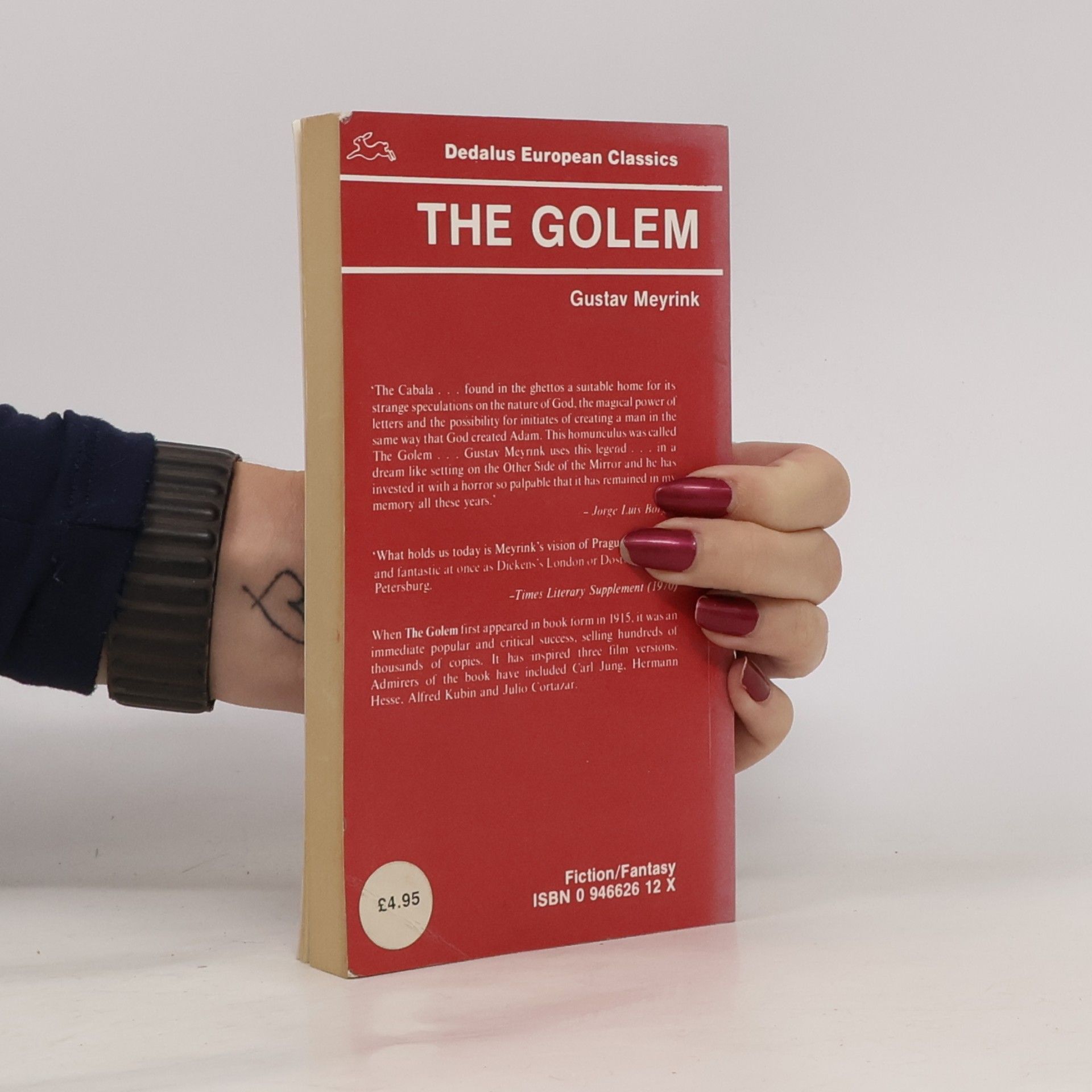 Gustav Meyrink Dedalus European Classics: The Golem