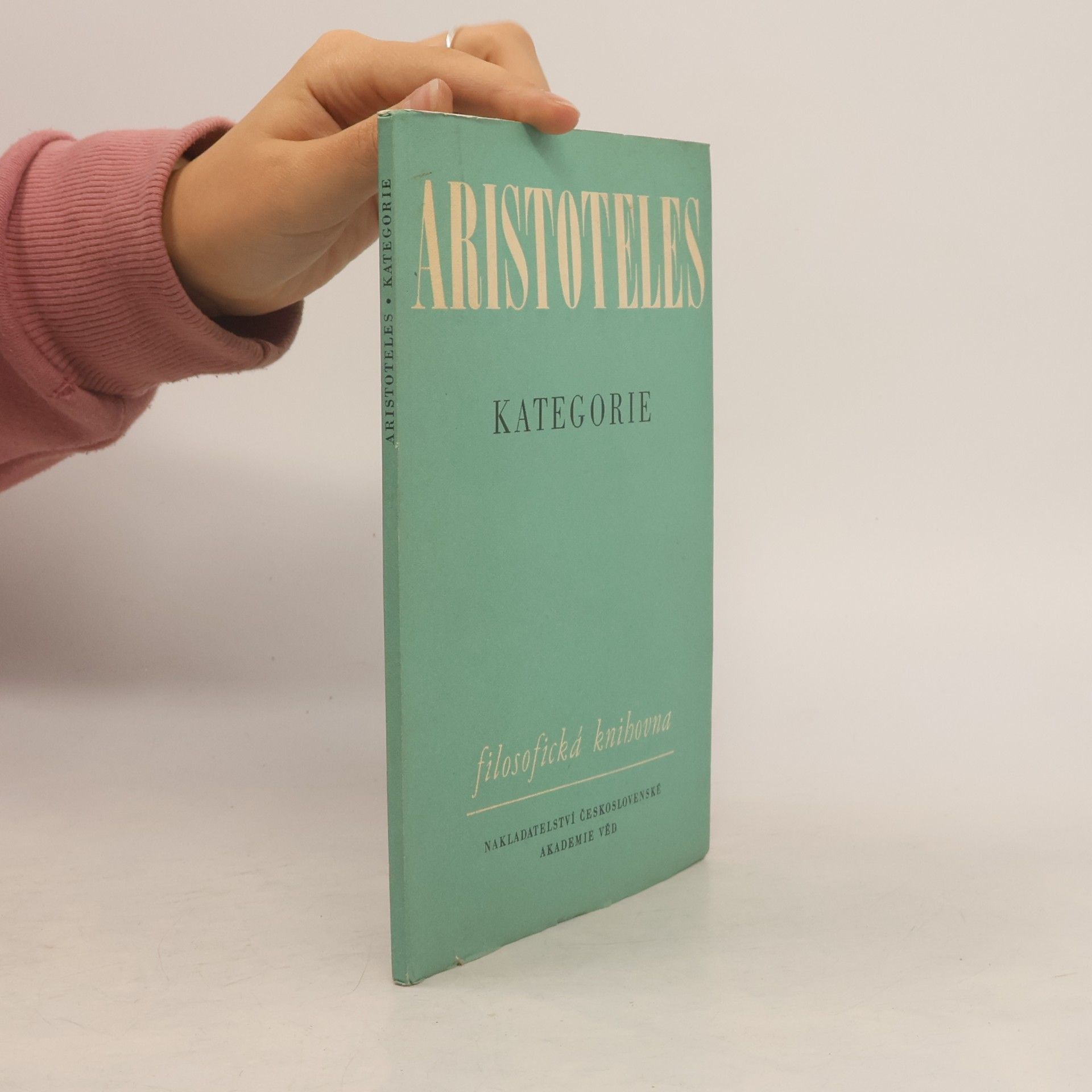 Aristotelés Kategorie. Organon I