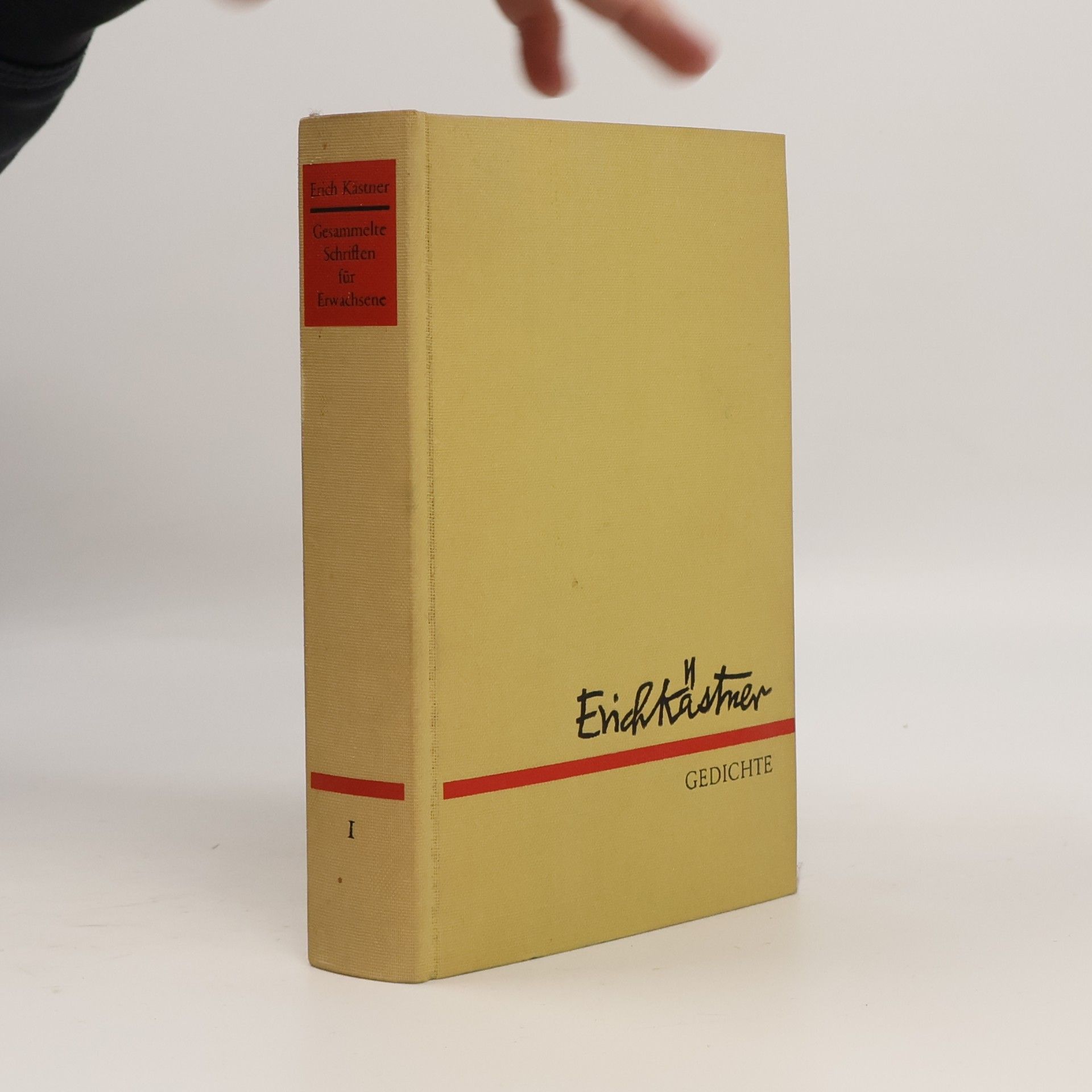 Erich Kästner Gesammelte Schriften für Erwachsene I