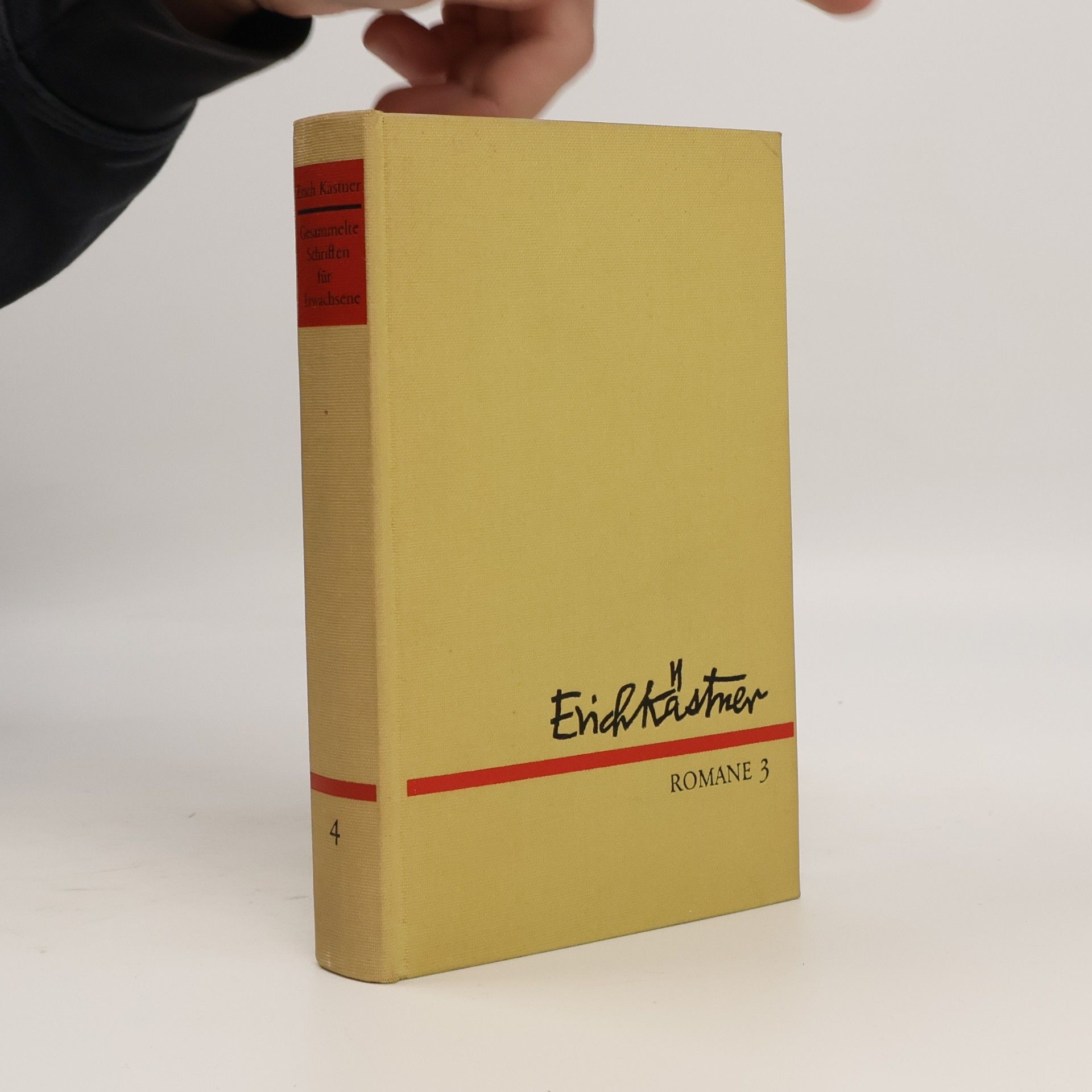 Erich Kästner Gesammelte Schriften für Erwachsene 4. Romane 3