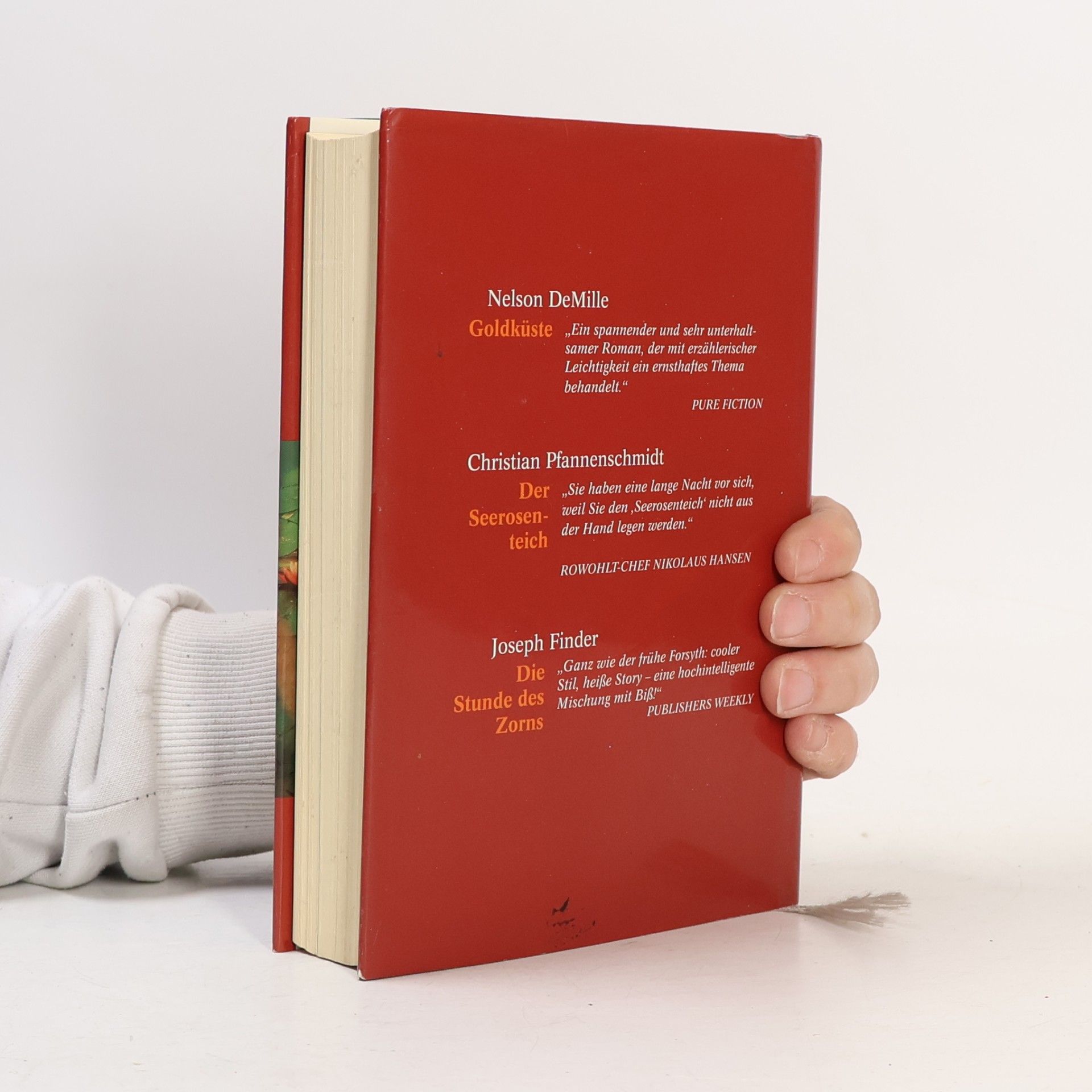 Joseph Finder Reader's Digest Auswahlbücher: Goldküste, Der Seerosenteich, Die Stunde des Zorns, Rafael
