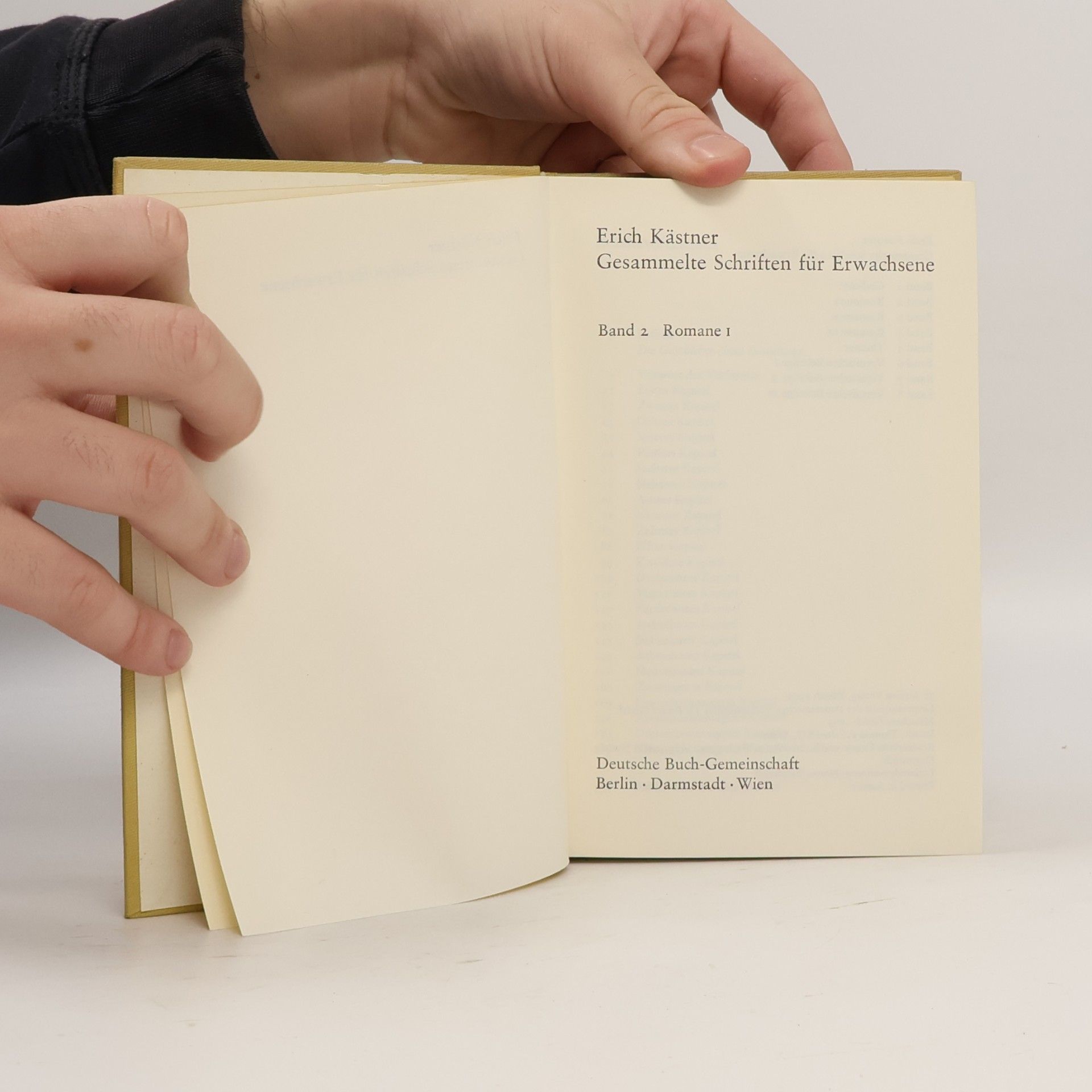 Erich Kästner Gesammelte Schriften für Erwachsene 2