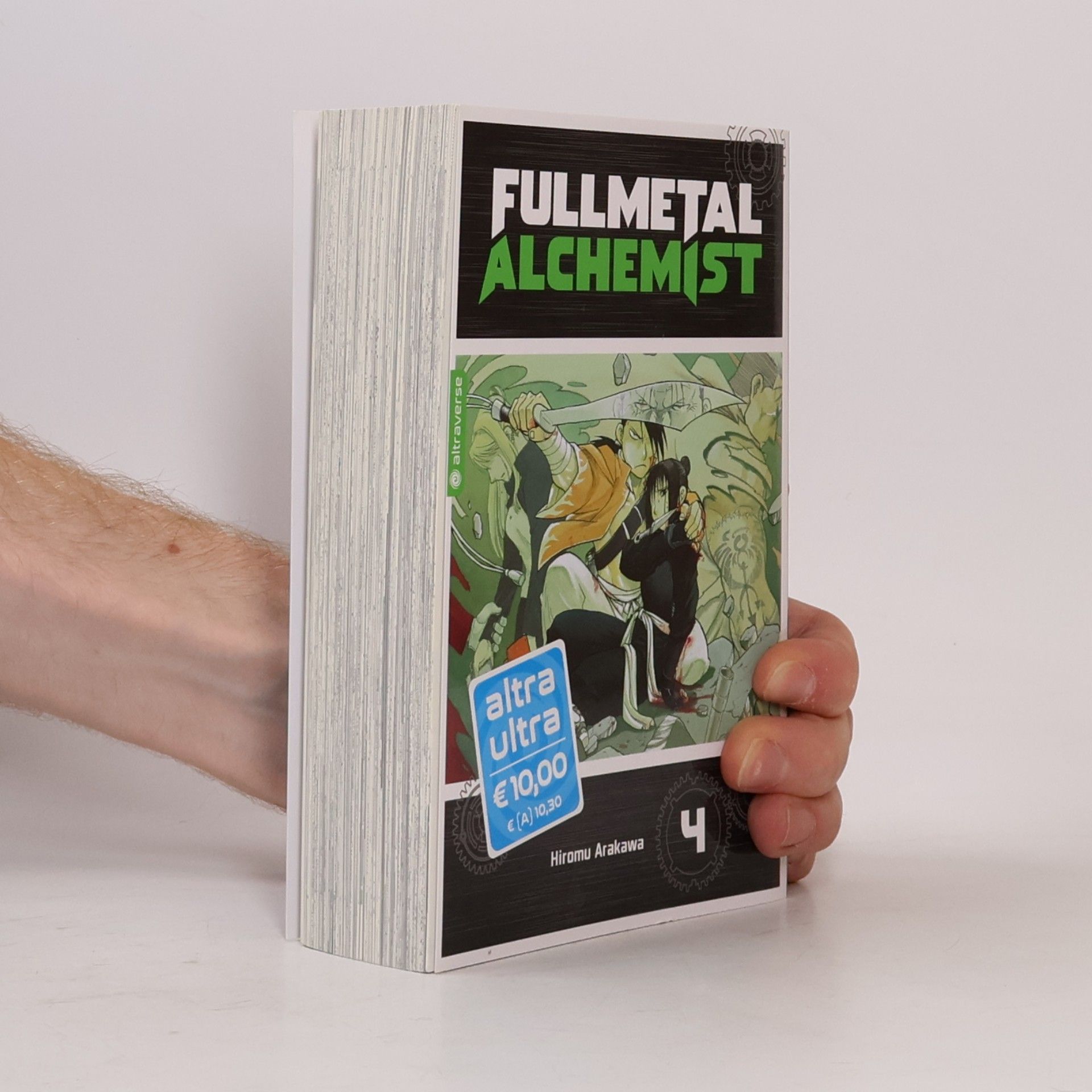 Hiromu Arakawa Fullmetal alchemist 4