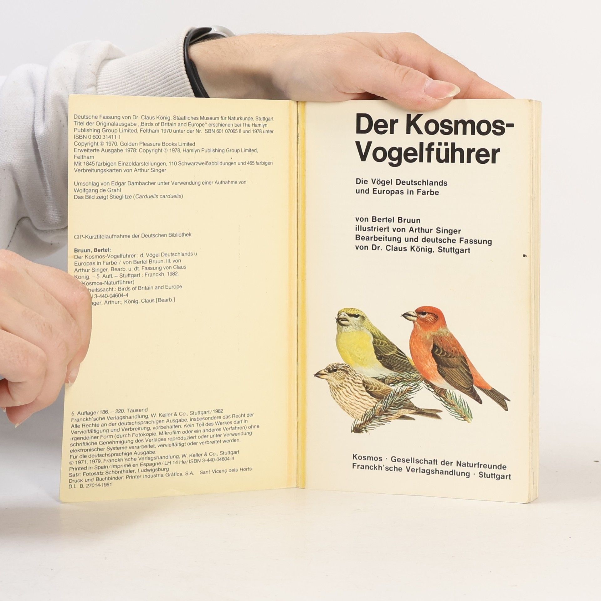 Bruun Der Kosmos-Vogelführer