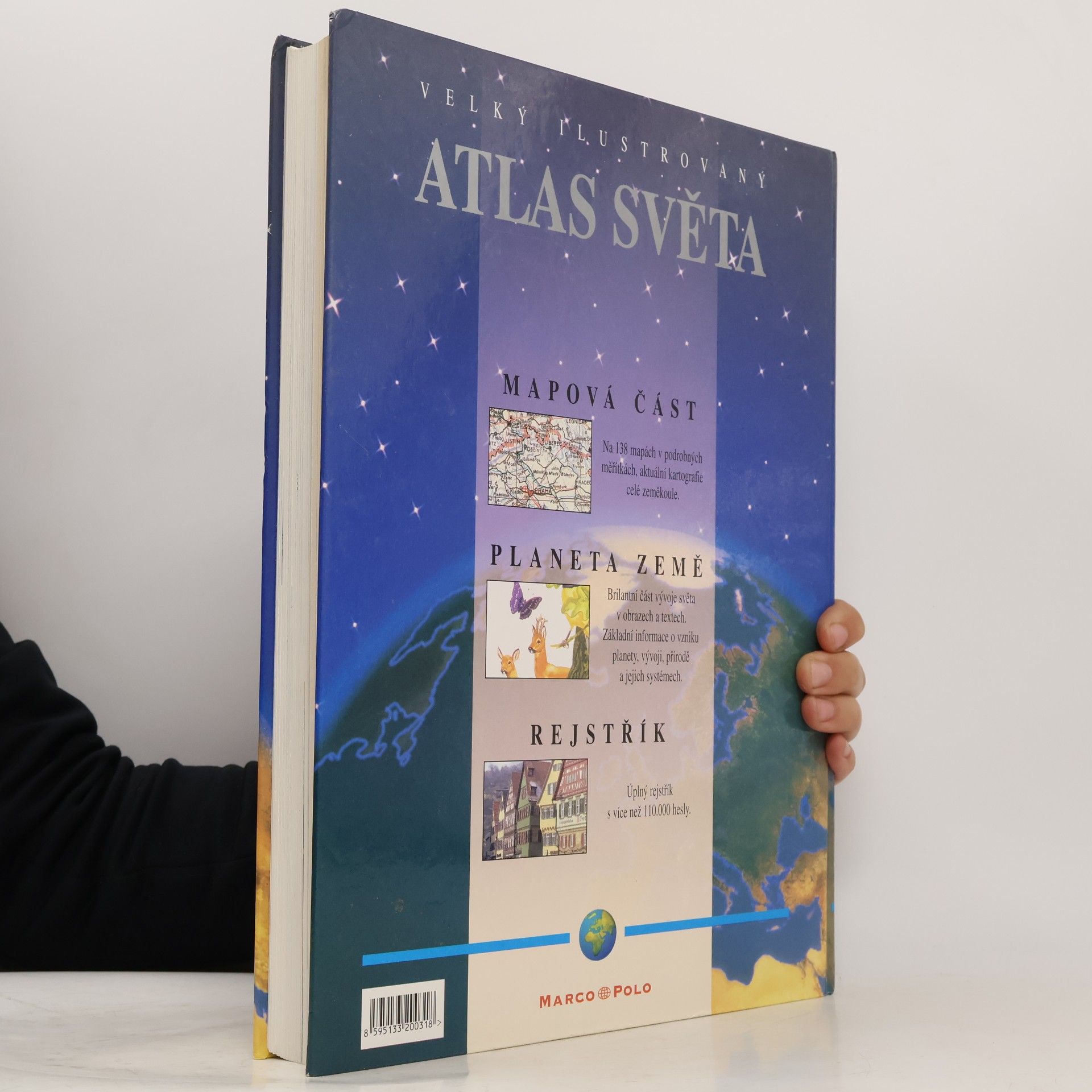 Autorenkollektiv Velký ilustrovaný atlas světa