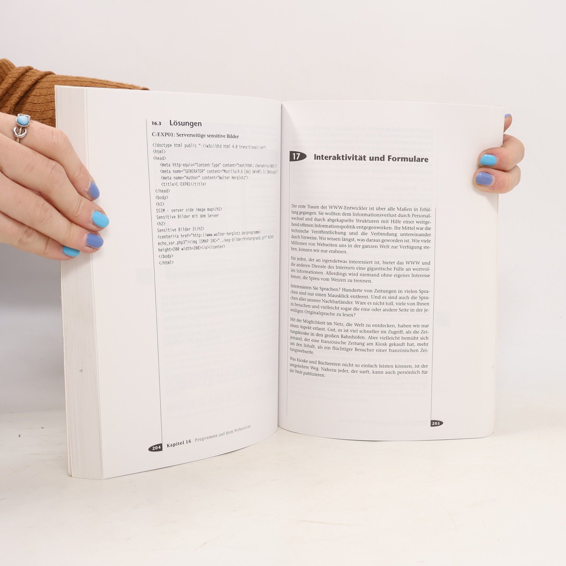Walter Herglotz HTML lernen