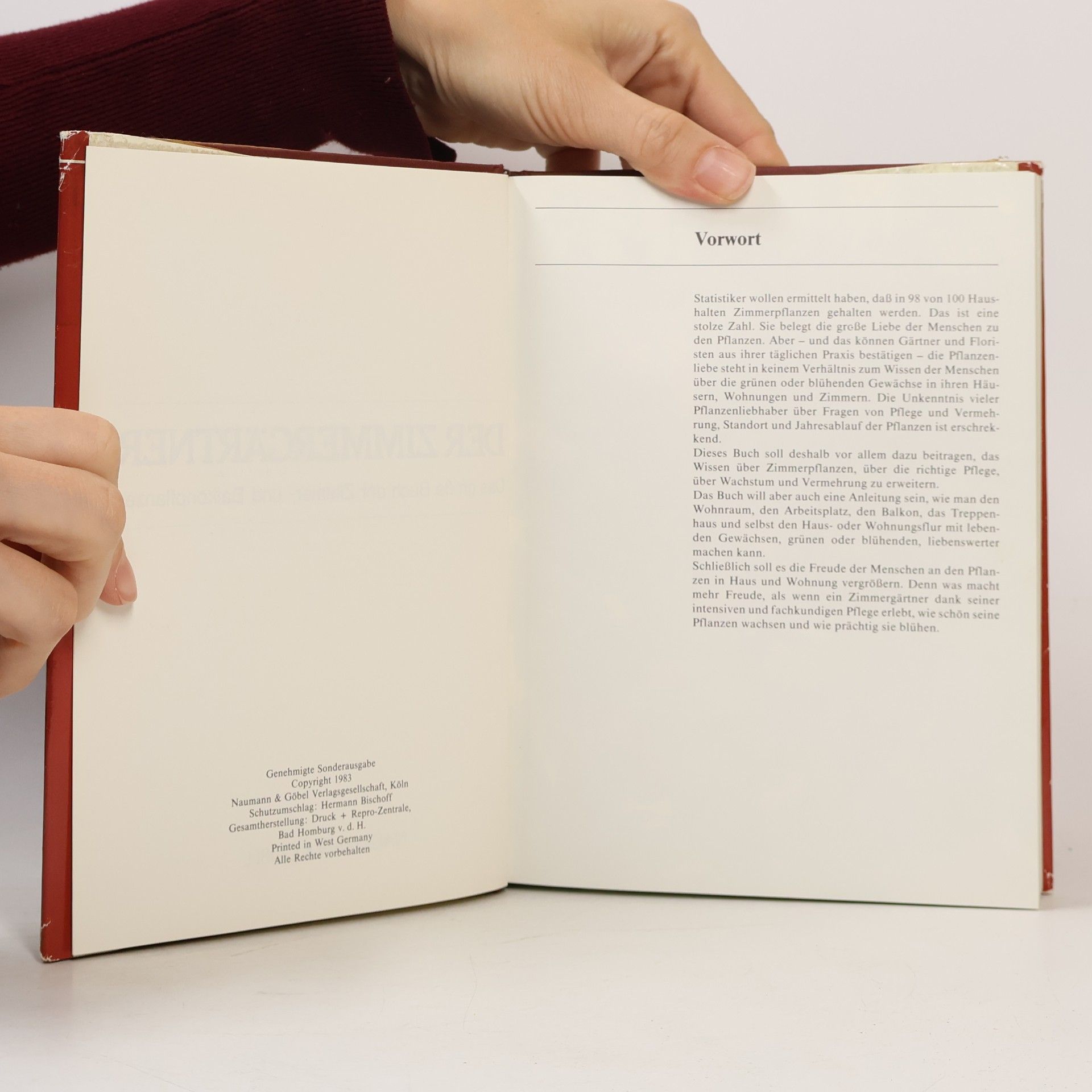 Hermann Bischoff Das große Buch der Zimmer- und Balkonpflanzen