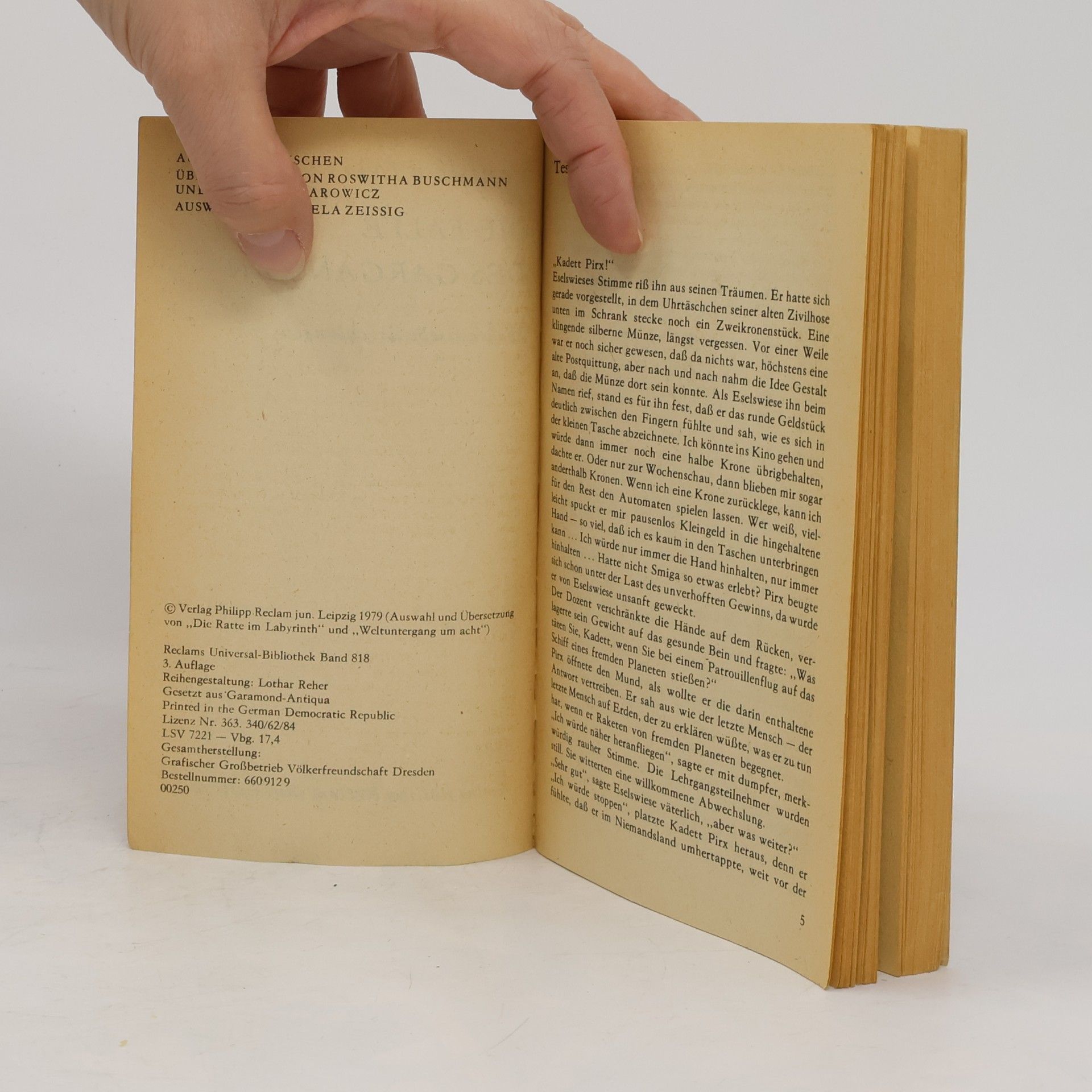 Stanisław Lem Die Falle des Gargancjan