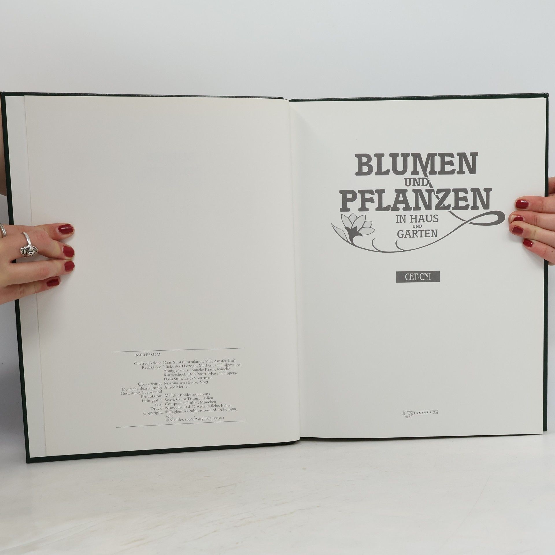 Autorenkollektiv Blumen und Pflanzen in Haus und Garten CET-CNI