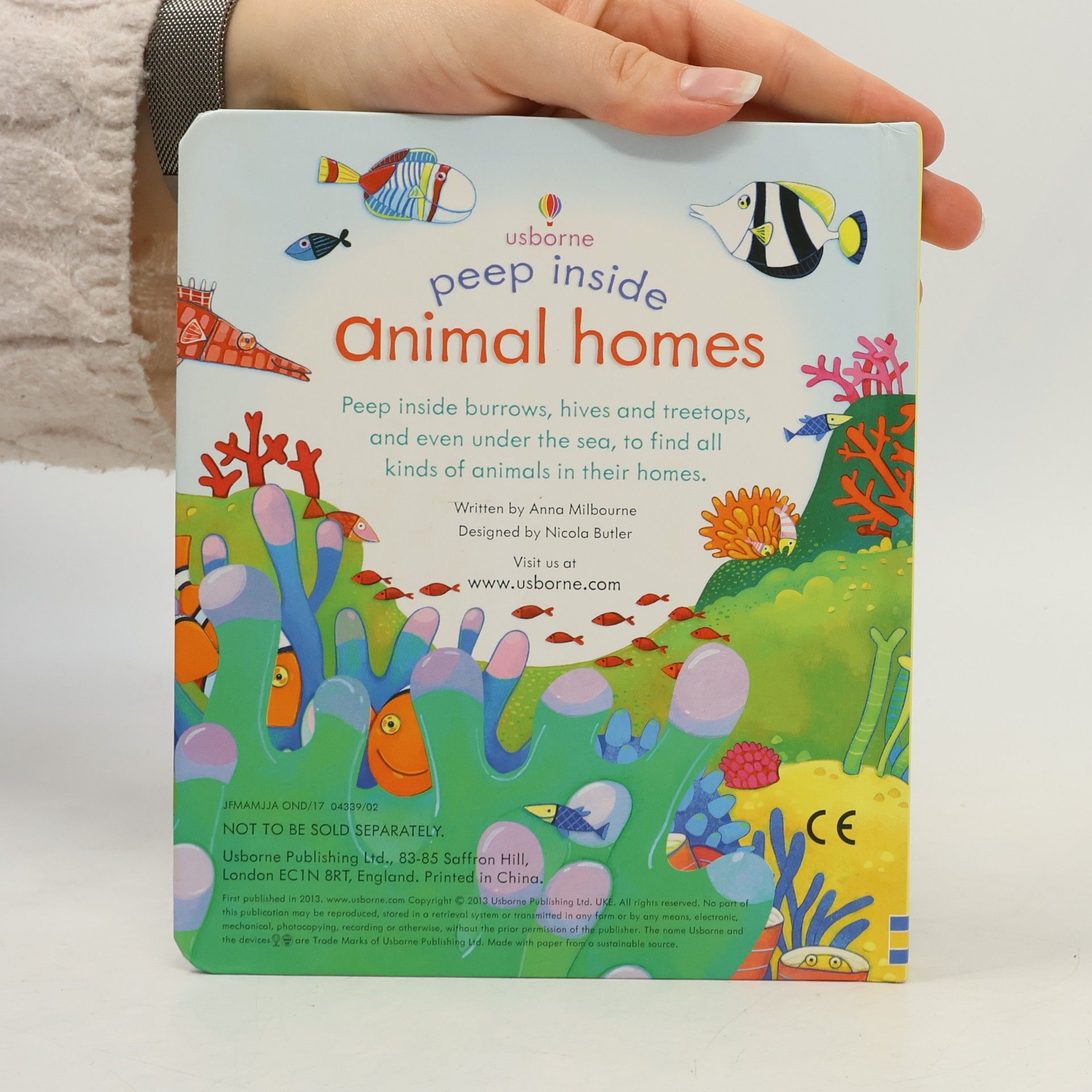 Anna Milbourne Peep Inside Animal Homes