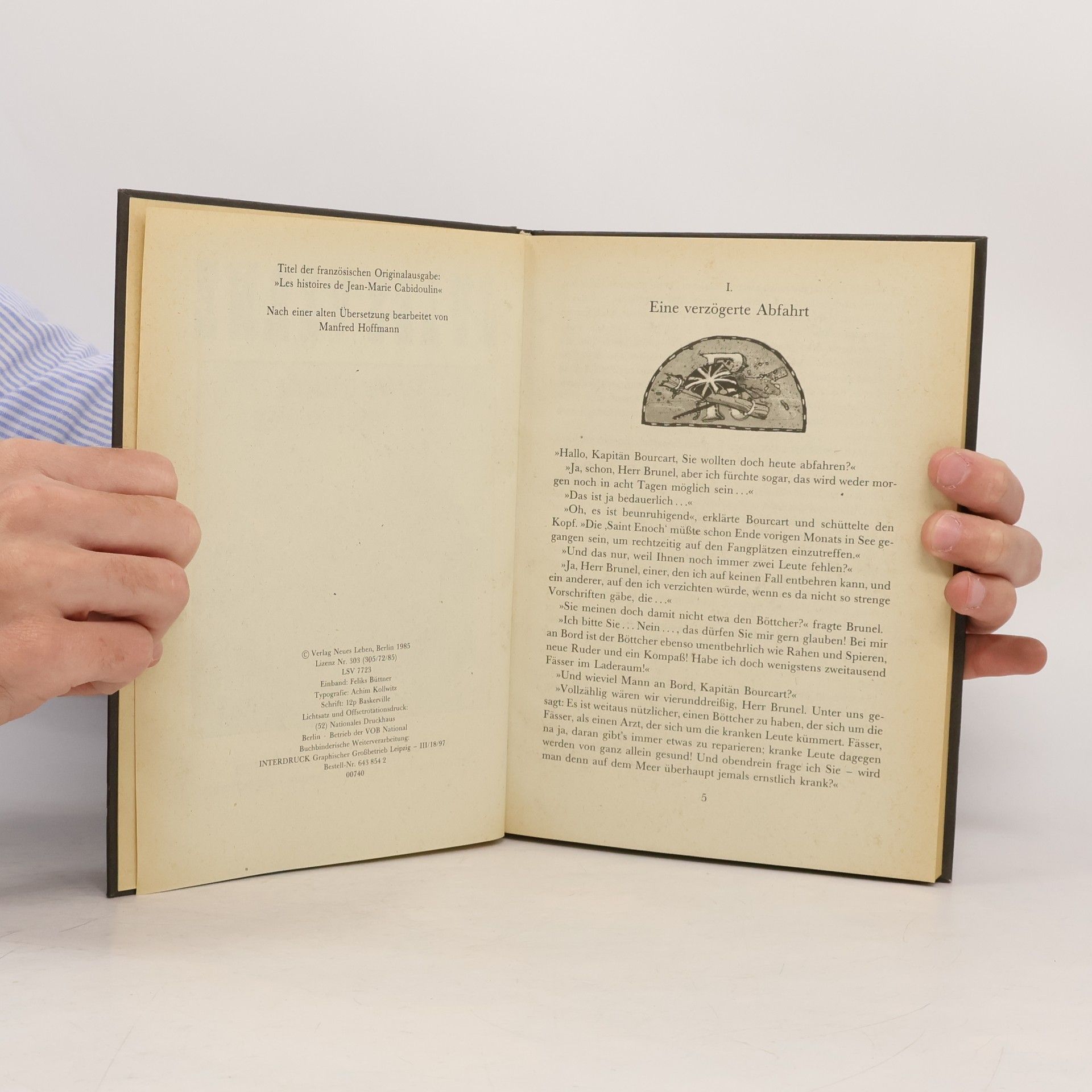 Jules Verne Monsieur Cabidoulin und die Grosse Seeschlange
