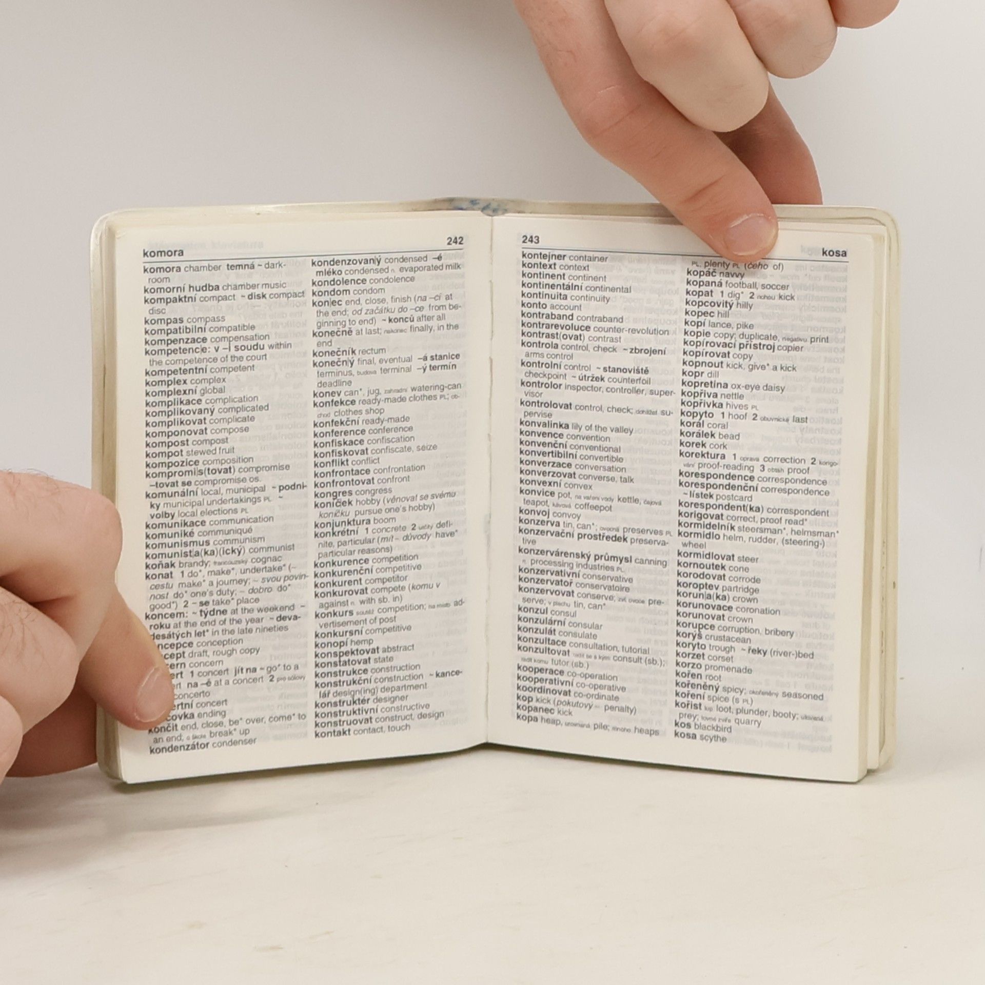 kolektiv Anglicko-český a česko-anglický slovník. Gramatika. Fráze